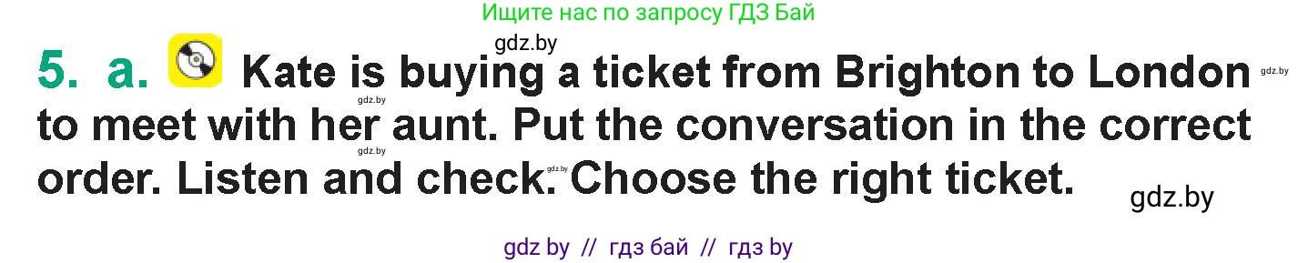 Английский язык (english), 7 класс Учебник (Student's book), авторы: Демченко Наталья Валентиновна, Севрюкова Татьяна Юрьевна, Юхнель Наталья Валентиновна, Наумова Елена Георгиевна, Манешина А В, Маслёнченко Н А, издательство Вышэйшая школа, Минск, 2019, оранжевого цвета, Часть ( Part) 2, страница 94, номер 5, Условие
