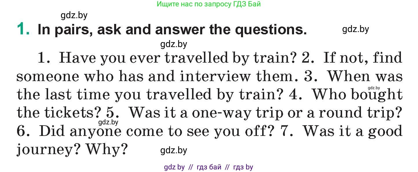Английский язык (english), 7 класс Учебник (Student's book), авторы: Демченко Наталья Валентиновна, Севрюкова Татьяна Юрьевна, Юхнель Наталья Валентиновна, Наумова Елена Георгиевна, Манешина А В, Маслёнченко Н А, издательство Вышэйшая школа, Минск, 2019, оранжевого цвета, Часть ( Part) 2, страница 96, номер 1, Условие