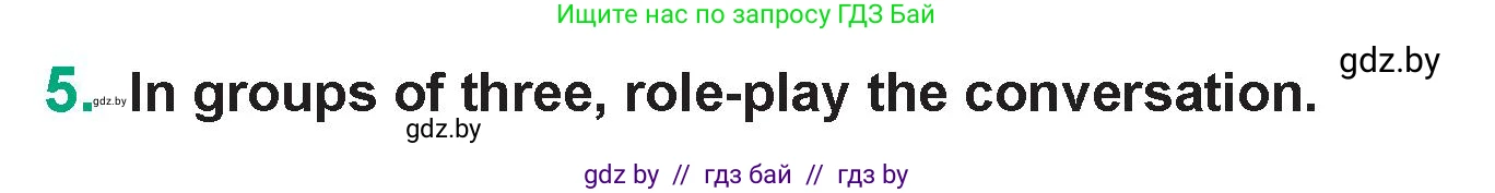 Английский язык (english), 7 класс Учебник (Student's book), авторы: Демченко Наталья Валентиновна, Севрюкова Татьяна Юрьевна, Юхнель Наталья Валентиновна, Наумова Елена Георгиевна, Манешина А В, Маслёнченко Н А, издательство Вышэйшая школа, Минск, 2019, оранжевого цвета, Часть ( Part) 2, страница 98, номер 5, Условие