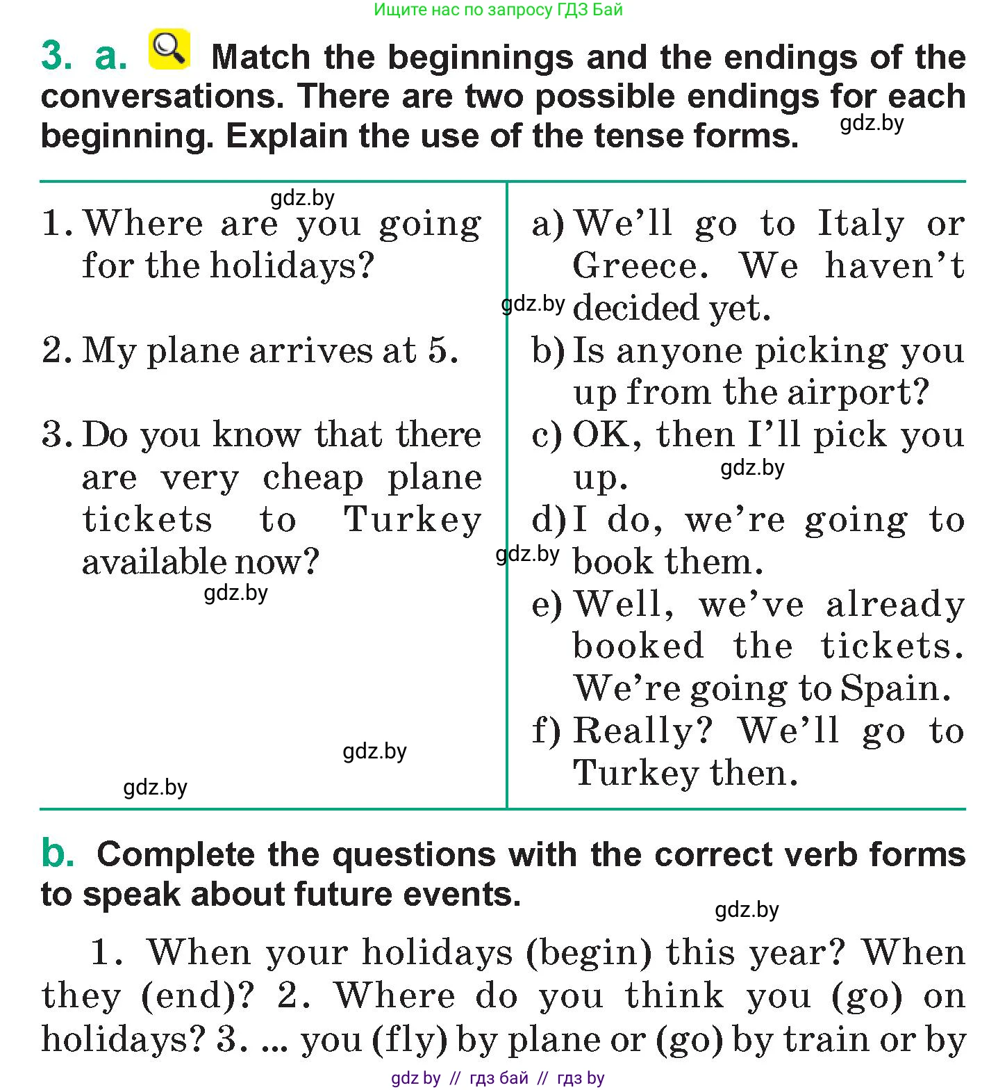 Английский язык (english), 7 класс Учебник (Student's book), авторы: Демченко Наталья Валентиновна, Севрюкова Татьяна Юрьевна, Юхнель Наталья Валентиновна, Наумова Елена Георгиевна, Манешина А В, Маслёнченко Н А, издательство Вышэйшая школа, Минск, 2019, оранжевого цвета, Часть ( Part) 2, страница 109, номер 3, Условие