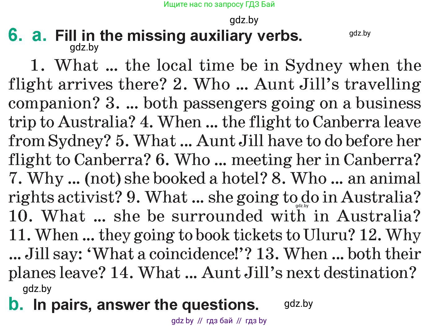 Английский язык (english), 7 класс Учебник (Student's book), авторы: Демченко Наталья Валентиновна, Севрюкова Татьяна Юрьевна, Юхнель Наталья Валентиновна, Наумова Елена Георгиевна, Манешина А В, Маслёнченко Н А, издательство Вышэйшая школа, Минск, 2019, оранжевого цвета, Часть ( Part) 2, страница 111, номер 6, Условие