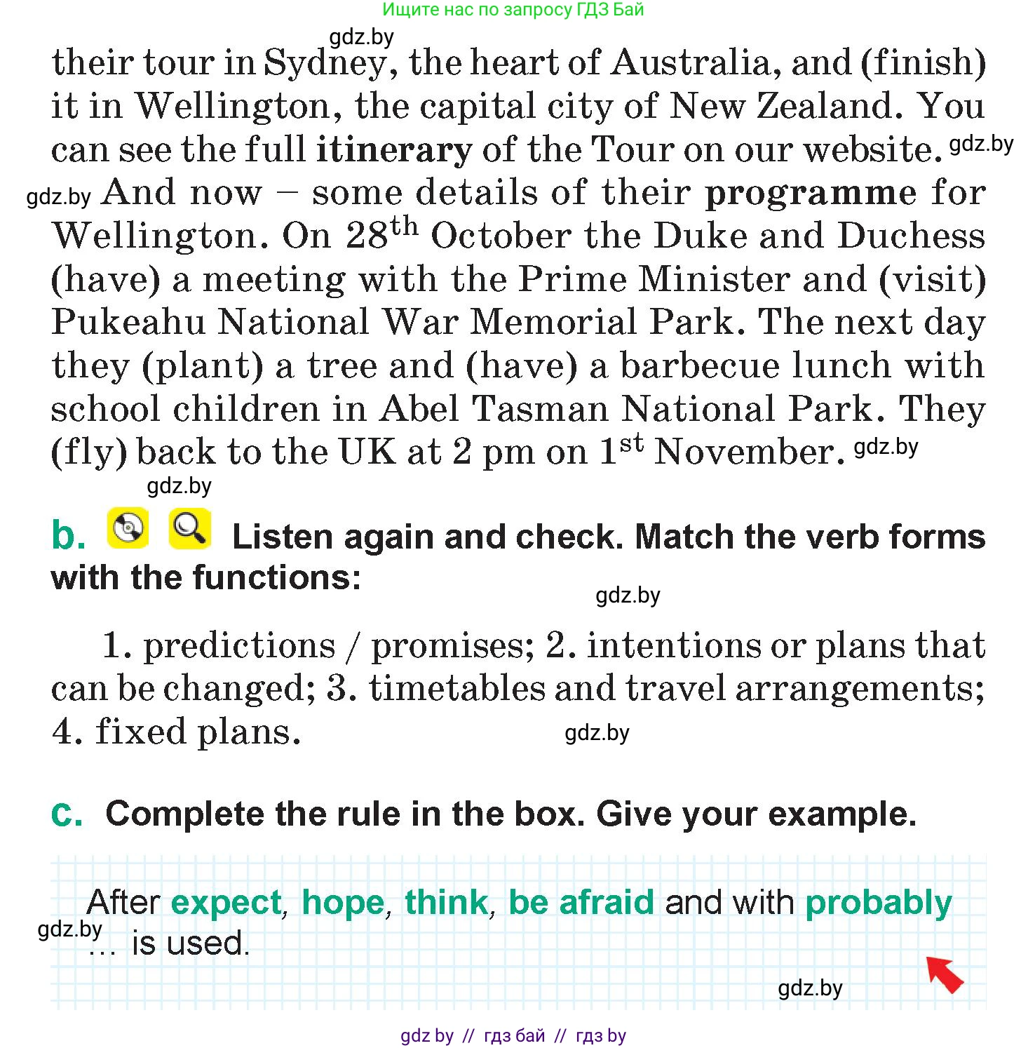 Английский язык (english), 7 класс Учебник (Student's book), авторы: Демченко Наталья Валентиновна, Севрюкова Татьяна Юрьевна, Юхнель Наталья Валентиновна, Наумова Елена Георгиевна, Манешина А В, Маслёнченко Н А, издательство Вышэйшая школа, Минск, 2019, оранжевого цвета, Часть ( Part) 2, страница 113, номер 4, Условие (продолжение 2)