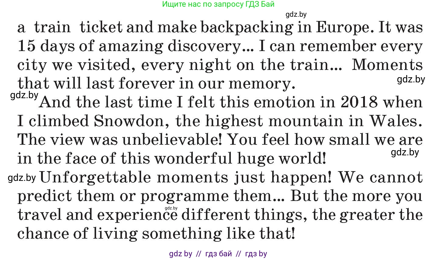 Английский язык (english), 7 класс Учебник (Student's book), авторы: Демченко Наталья Валентиновна, Севрюкова Татьяна Юрьевна, Юхнель Наталья Валентиновна, Наумова Елена Георгиевна, Манешина А В, Маслёнченко Н А, издательство Вышэйшая школа, Минск, 2019, оранжевого цвета, Часть ( Part) 2, страница 130, номер 1, Условие (продолжение 3)