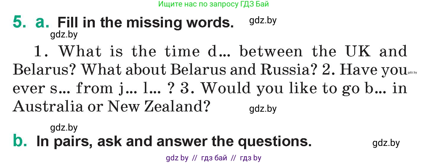 Английский язык (english), 7 класс Учебник (Student's book), авторы: Демченко Наталья Валентиновна, Севрюкова Татьяна Юрьевна, Юхнель Наталья Валентиновна, Наумова Елена Георгиевна, Манешина А В, Маслёнченко Н А, издательство Вышэйшая школа, Минск, 2019, оранжевого цвета, Часть ( Part) 2, страница 141, номер 5, Условие