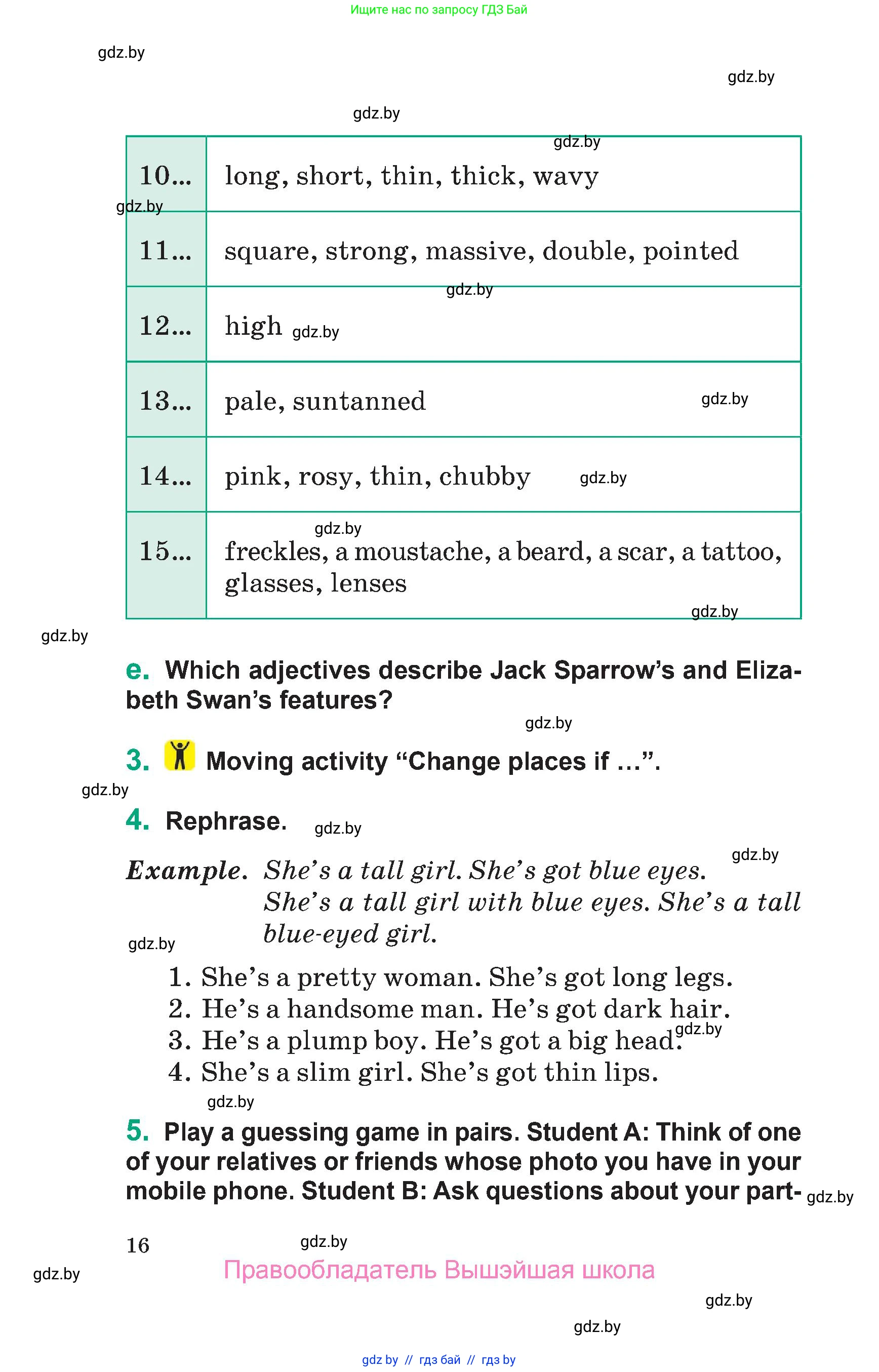 Английский язык (english), 7 класс Учебник (Student's book), авторы: Демченко Наталья Валентиновна, Севрюкова Татьяна Юрьевна, Юхнель Наталья Валентиновна, Наумова Елена Георгиевна, Манешина А В, Маслёнченко Н А, издательство Вышэйшая школа, Минск, 2019, оранжевого цвета, Часть ( Part) 1, страница 16