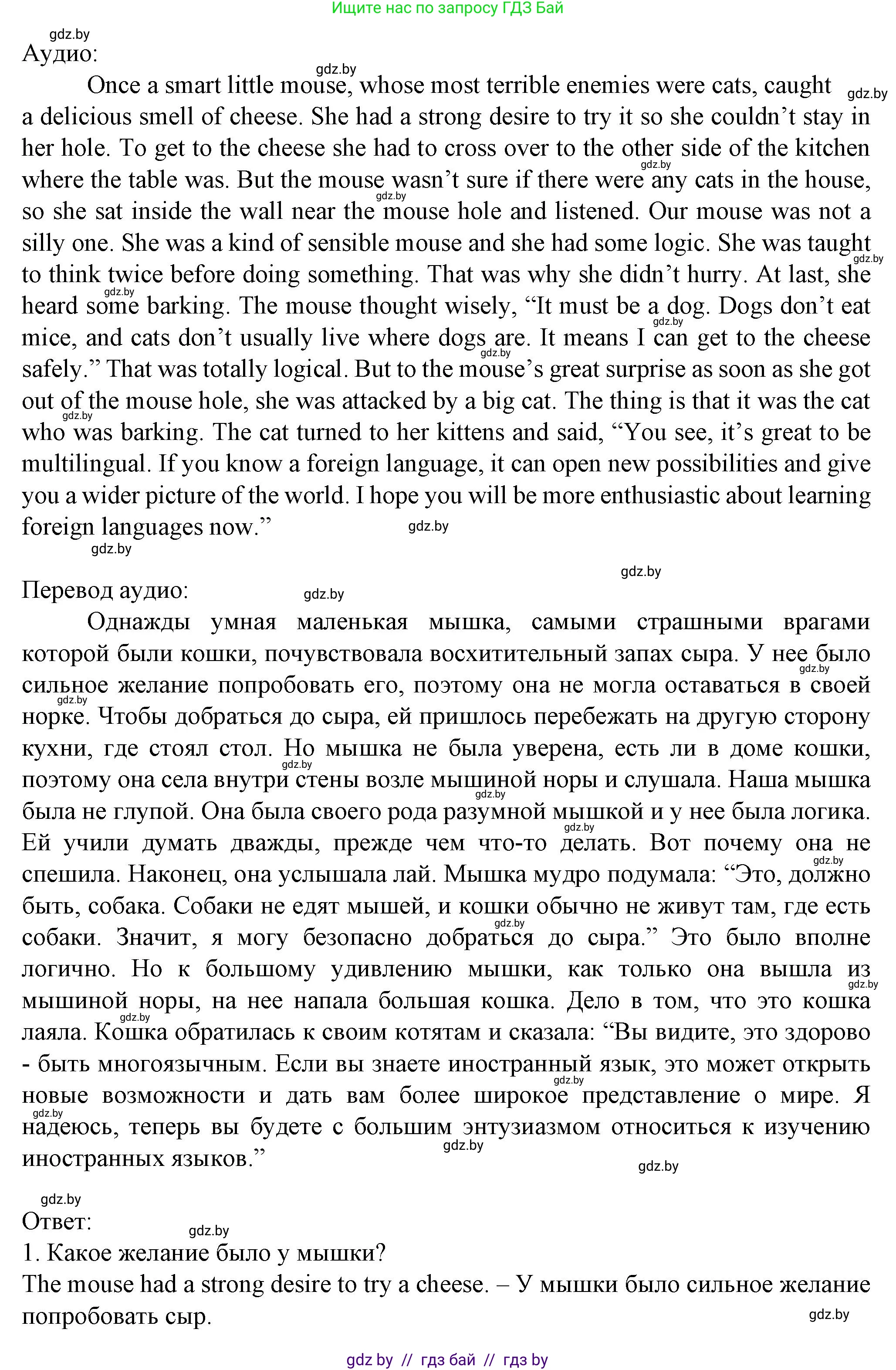 Английский язык (english), 7 класс Учебник (Student's book), авторы: Демченко Наталья Валентиновна, Севрюкова Татьяна Юрьевна, Юхнель Наталья Валентиновна, Наумова Елена Георгиевна, Манешина А В, Маслёнченко Н А, издательство Вышэйшая школа, Минск, 2019, оранжевого цвета, Часть ( Part) 2, страница 207, Решение (продолжение 2)