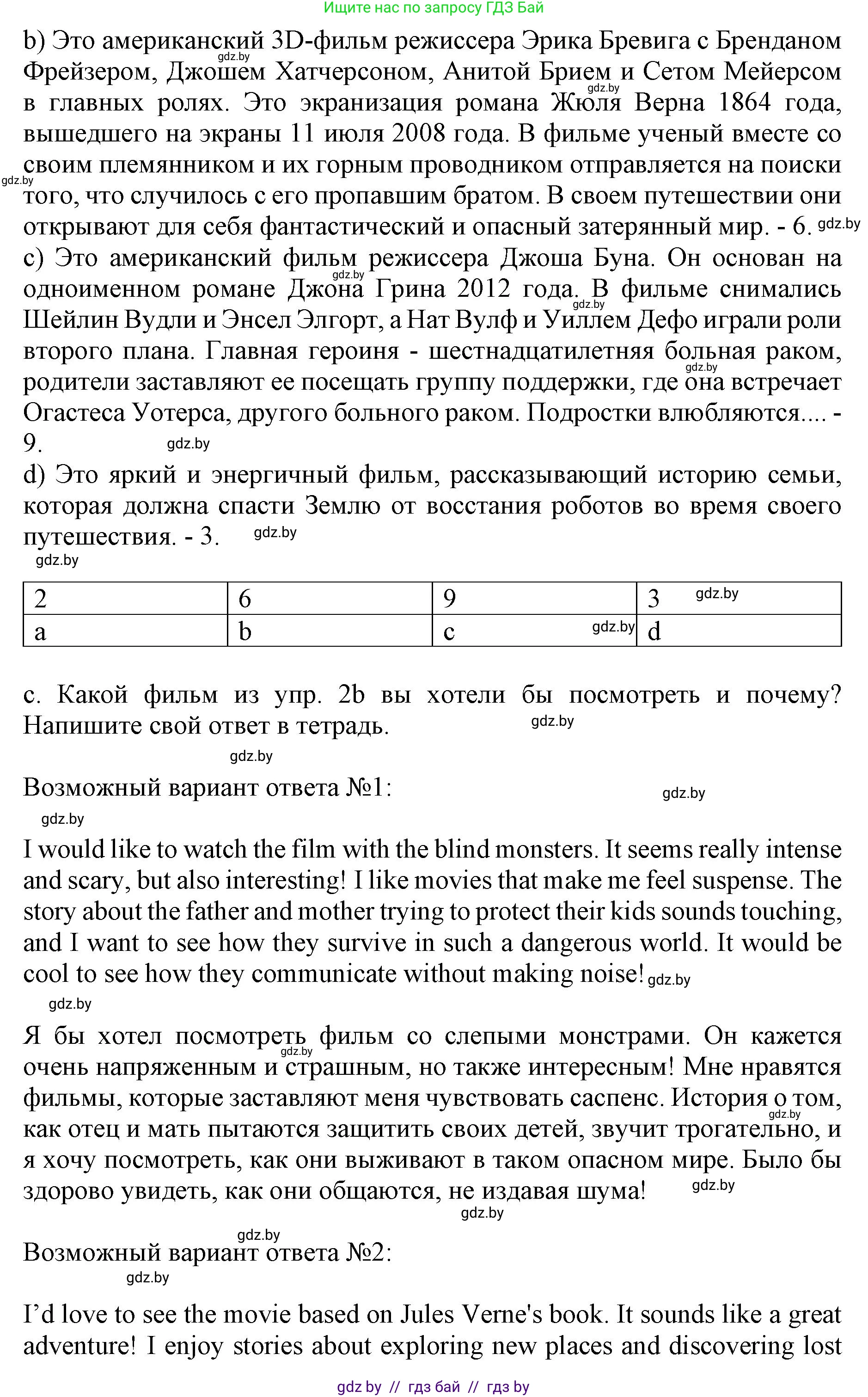 Английский язык (english), 8 класс рабочая тетрадь (activity book), авторы: Демченко Наталья Валентиновна, Севрюкова Татьяна Юрьевна, Наумова Елена Георгиевна, Рыбалко О Н, Манешина А В, Маслёнченко Н А, Бушуева Эдите Владиславовна, издательство Аверсэв, Минск, 2022, розового цвета, Часть 2, страница 91, номер 2, Решение (продолжение 2)
