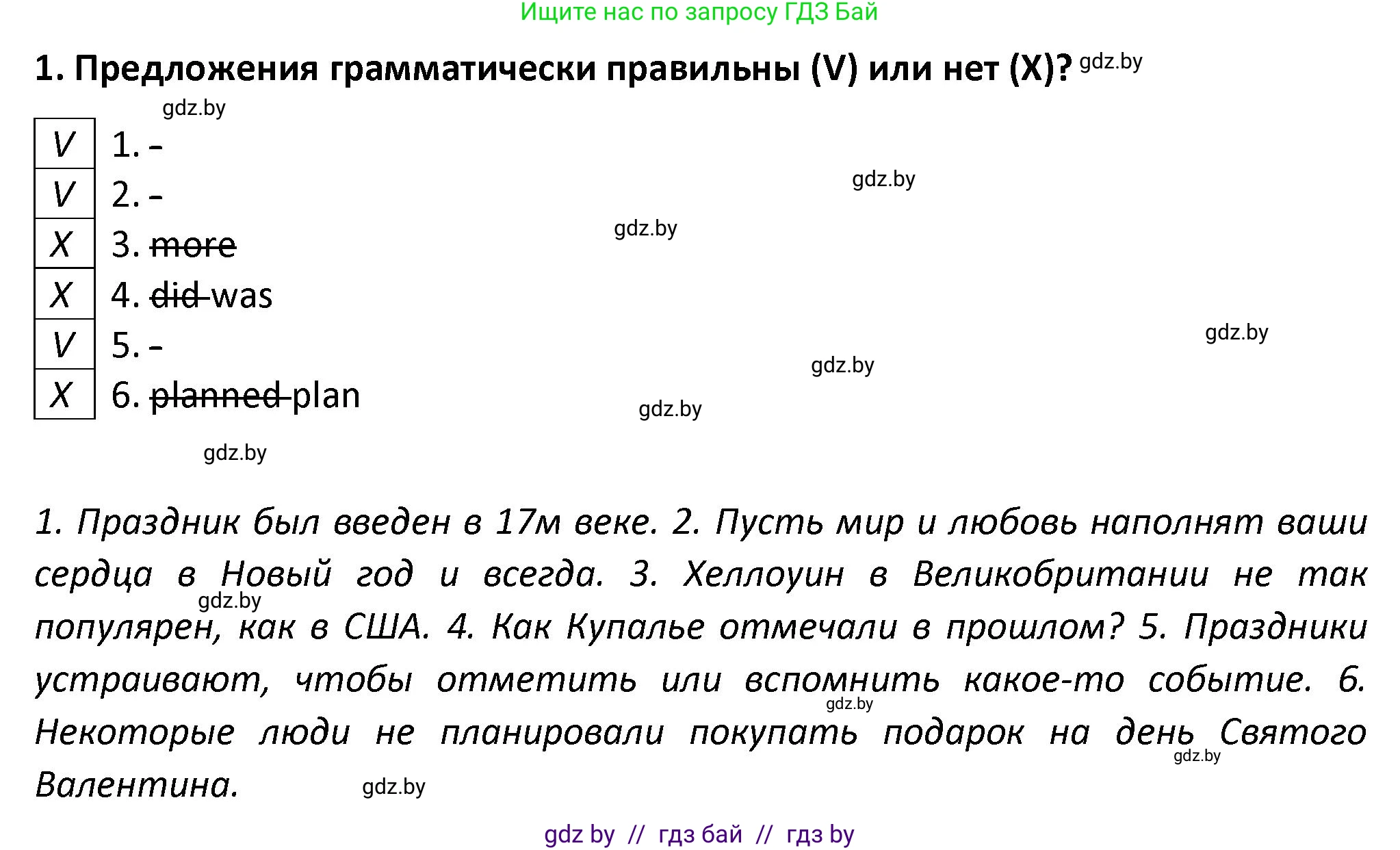 Английский язык (english), 8 класс Тетрадь по грамматике (grammar), авторы: Севрюкова Татьяна Юрьевна, Бушуева Эдите Владиславовна, Юхнель Наталья Валентиновна, издательство Аверсэв, Минск, 2021, салатового цвета, страница 66, номер 1, Решение