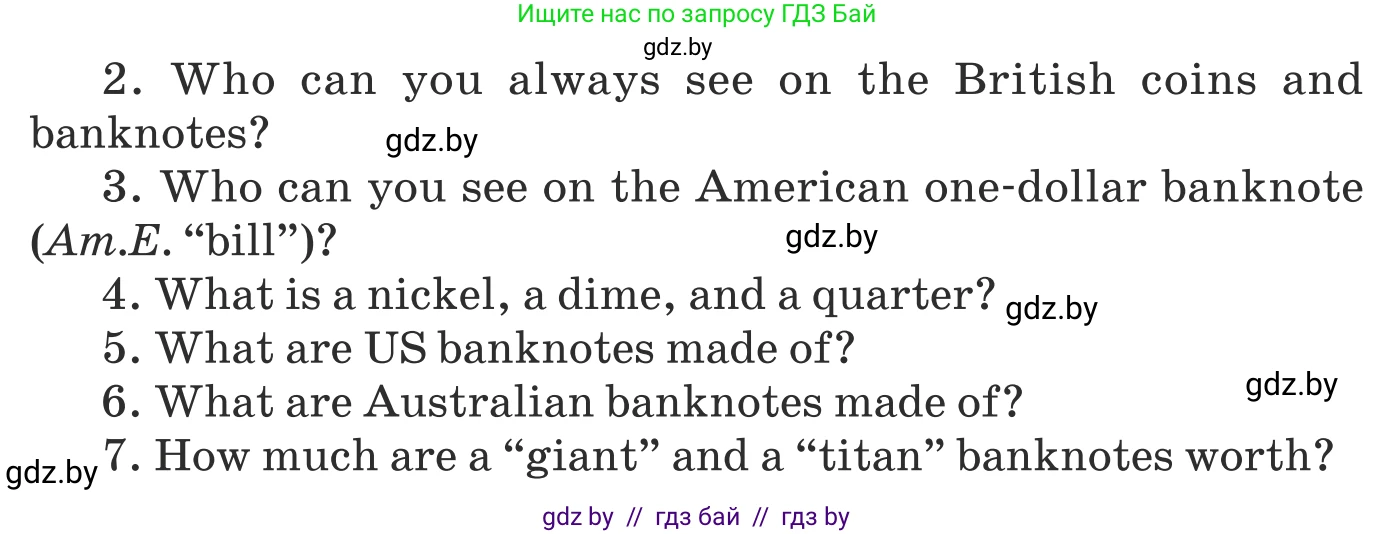 Английский язык (english), 8 класс Учебник, авторы: Демченко Наталья Валентиновна, Севрюкова Татьяна Юрьевна, Наумова Елена Георгиевна, Рыбалко О Н, Манешина А В, Маслёнченко Н А, Бушуева Эдите Владиславовна, издательство Вышэйшая школа, Минск, 2020, розового цвета, Часть ( Part) 1, страница 115, номер 1, Условие (продолжение 2)