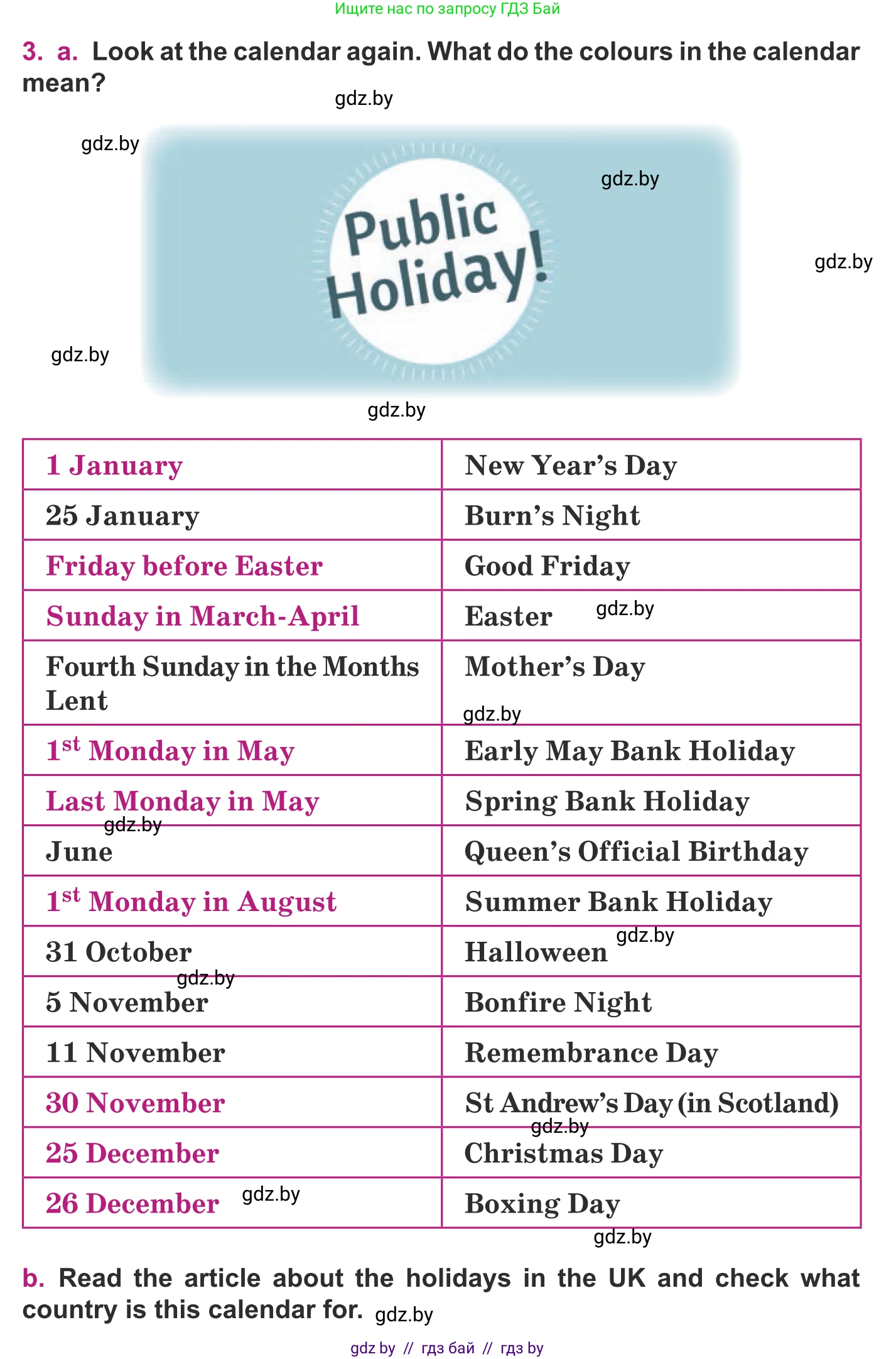 Английский язык (english), 8 класс Учебник, авторы: Демченко Наталья Валентиновна, Севрюкова Татьяна Юрьевна, Наумова Елена Георгиевна, Рыбалко О Н, Манешина А В, Маслёнченко Н А, Бушуева Эдите Владиславовна, издательство Вышэйшая школа, Минск, 2020, розового цвета, Часть ( Part) 1, страница 136, номер 3, Условие