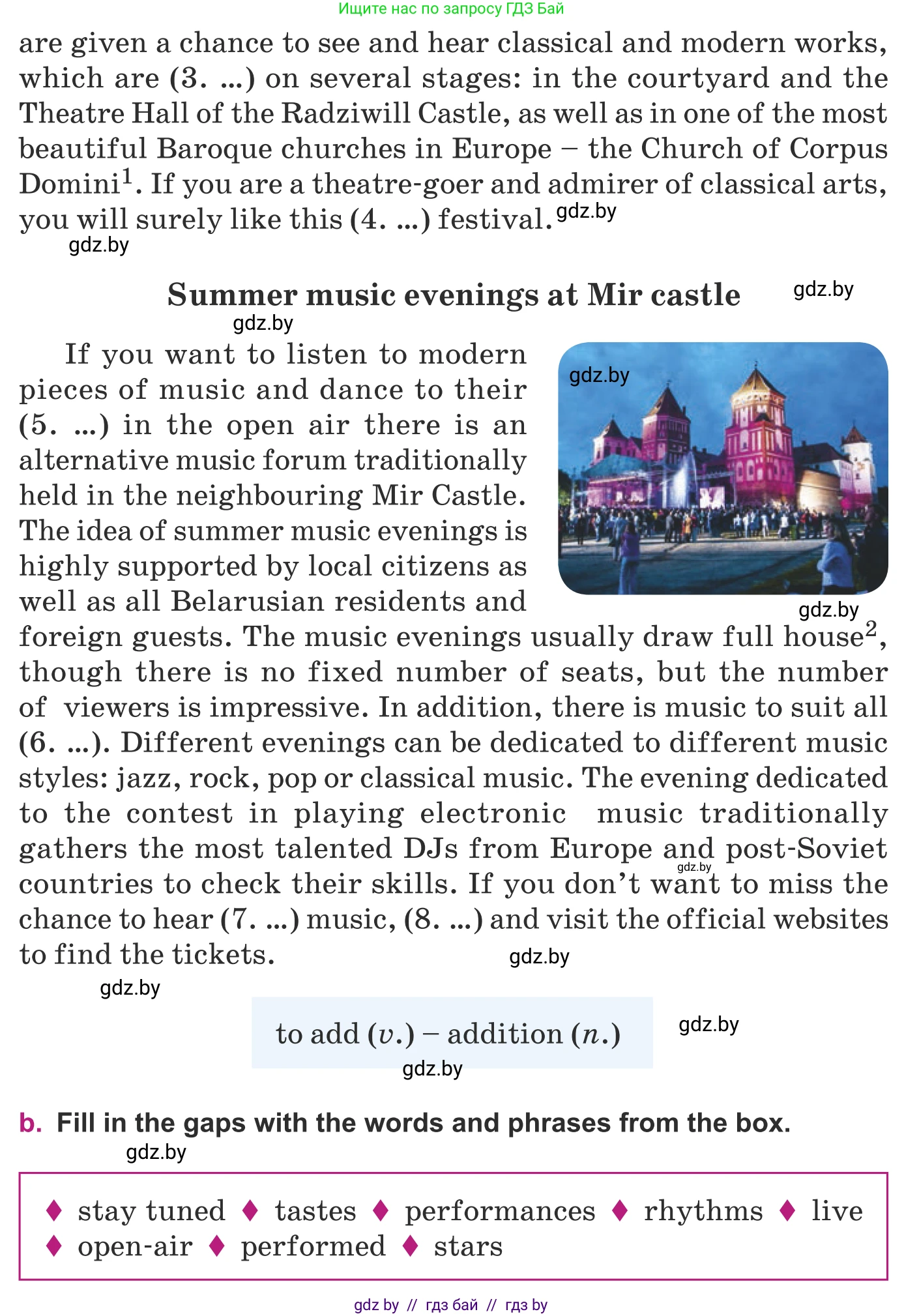 Английский язык (english), 8 класс Учебник, авторы: Демченко Наталья Валентиновна, Севрюкова Татьяна Юрьевна, Наумова Елена Георгиевна, Рыбалко О Н, Манешина А В, Маслёнченко Н А, Бушуева Эдите Владиславовна, издательство Вышэйшая школа, Минск, 2020, розового цвета, Часть ( Part) 2, страница 90, номер 4, Условие (продолжение 2)