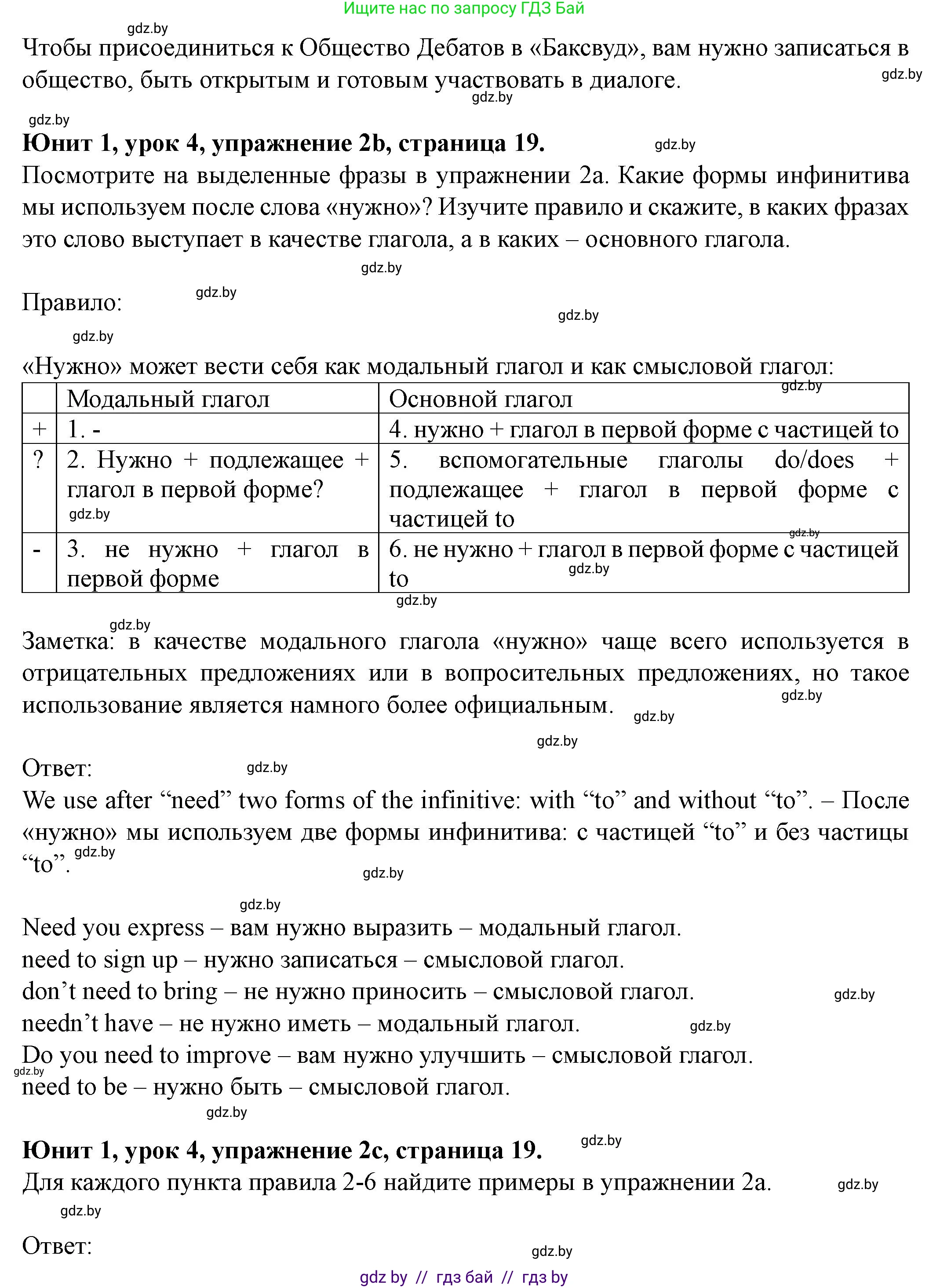 Английский язык (english), 8 класс Учебник, авторы: Демченко Наталья Валентиновна, Севрюкова Татьяна Юрьевна, Наумова Елена Георгиевна, Рыбалко О Н, Манешина А В, Маслёнченко Н А, Бушуева Эдите Владиславовна, издательство Вышэйшая школа, Минск, 2020, розового цвета, Часть ( Part) 1, страница 17, номер 2, Решение (продолжение 3)