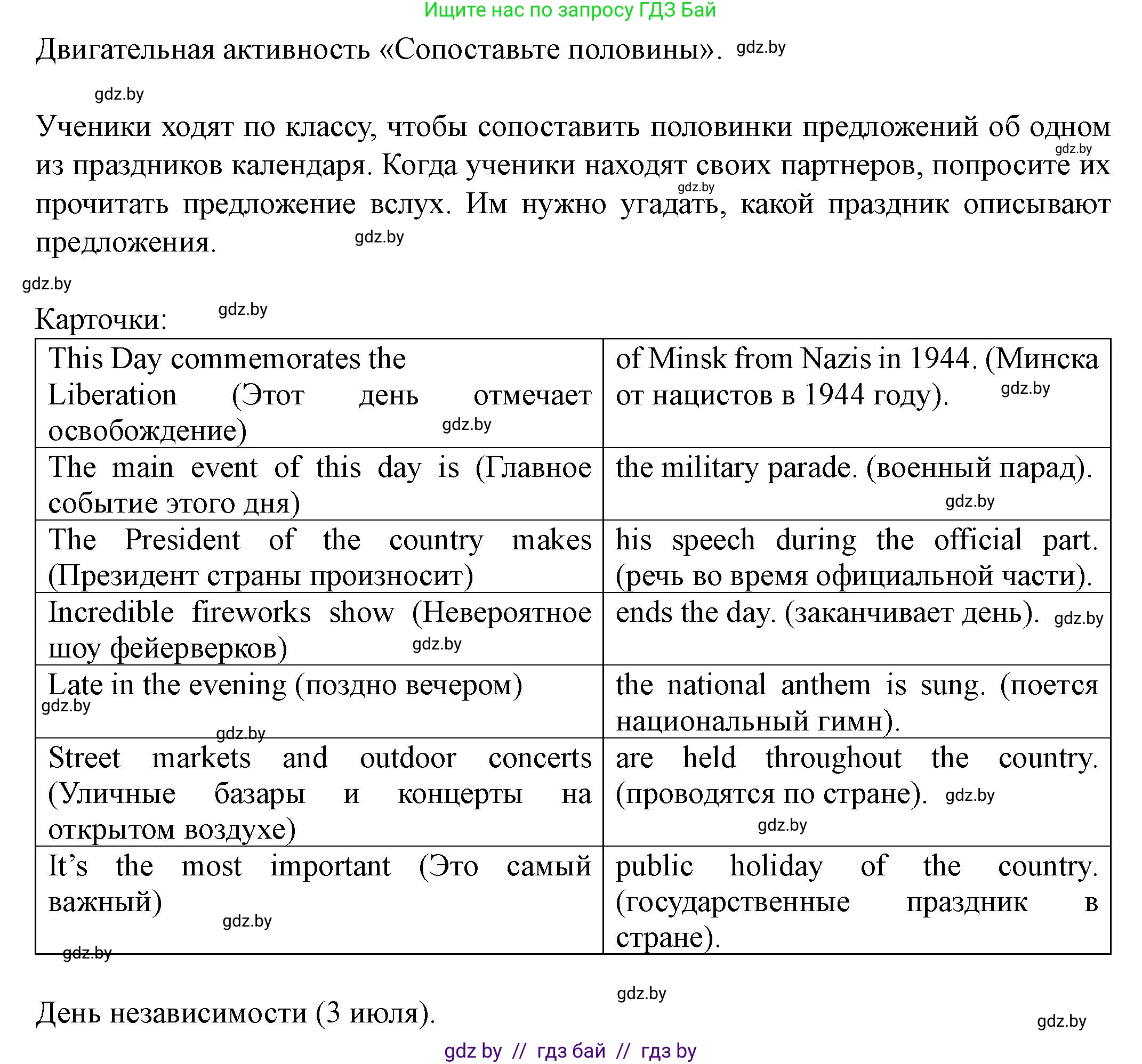 Английский язык (english), 8 класс Учебник, авторы: Демченко Наталья Валентиновна, Севрюкова Татьяна Юрьевна, Наумова Елена Георгиевна, Рыбалко О Н, Манешина А В, Маслёнченко Н А, Бушуева Эдите Владиславовна, издательство Вышэйшая школа, Минск, 2020, розового цвета, Часть ( Part) 1, страница 130, номер 5, Решение (продолжение 2)