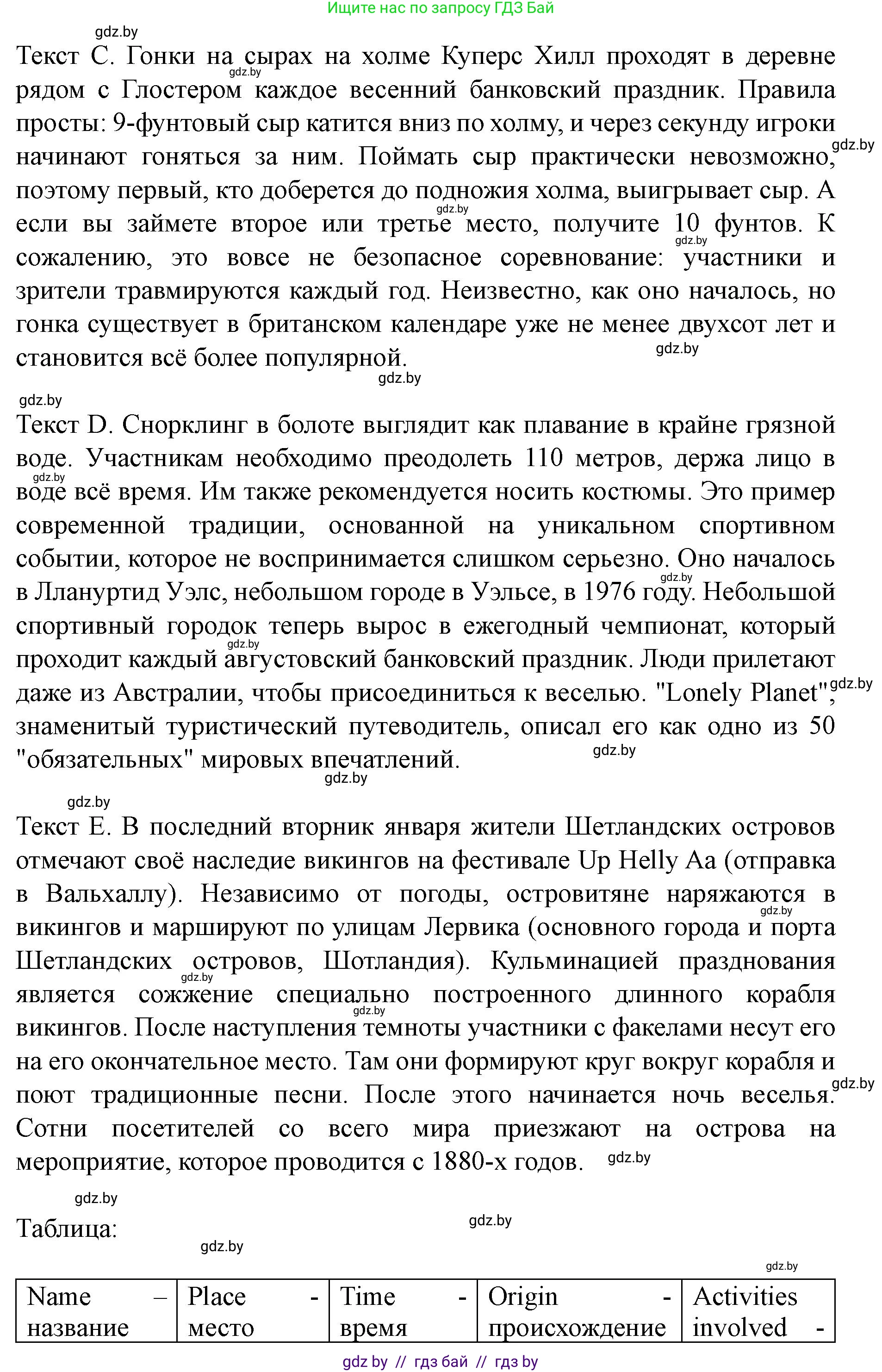 Английский язык (english), 8 класс Учебник, авторы: Демченко Наталья Валентиновна, Севрюкова Татьяна Юрьевна, Наумова Елена Георгиевна, Рыбалко О Н, Манешина А В, Маслёнченко Н А, Бушуева Эдите Владиславовна, издательство Вышэйшая школа, Минск, 2020, розового цвета, Часть ( Part) 2, страница 22, номер 2, Решение (продолжение 2)