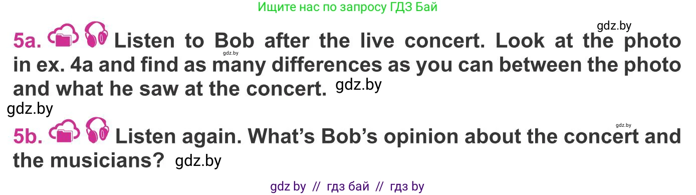 Английский язык (english), 8 класс Учебник, авторы: Лапицкая Людмила Михайловна (Lapitskaya Ludmila), Демченко Наталья Валентиновна, Калишевич Алла Ивановна, Юхнель Наталья Валентиновна, Волков Андрей Валерьевич, Севрюкова Татьяна Юрьевна, издательство Вышэйшая школа, Минск, 2021, бирюзового цвета, страница 179, номер 5, Условие