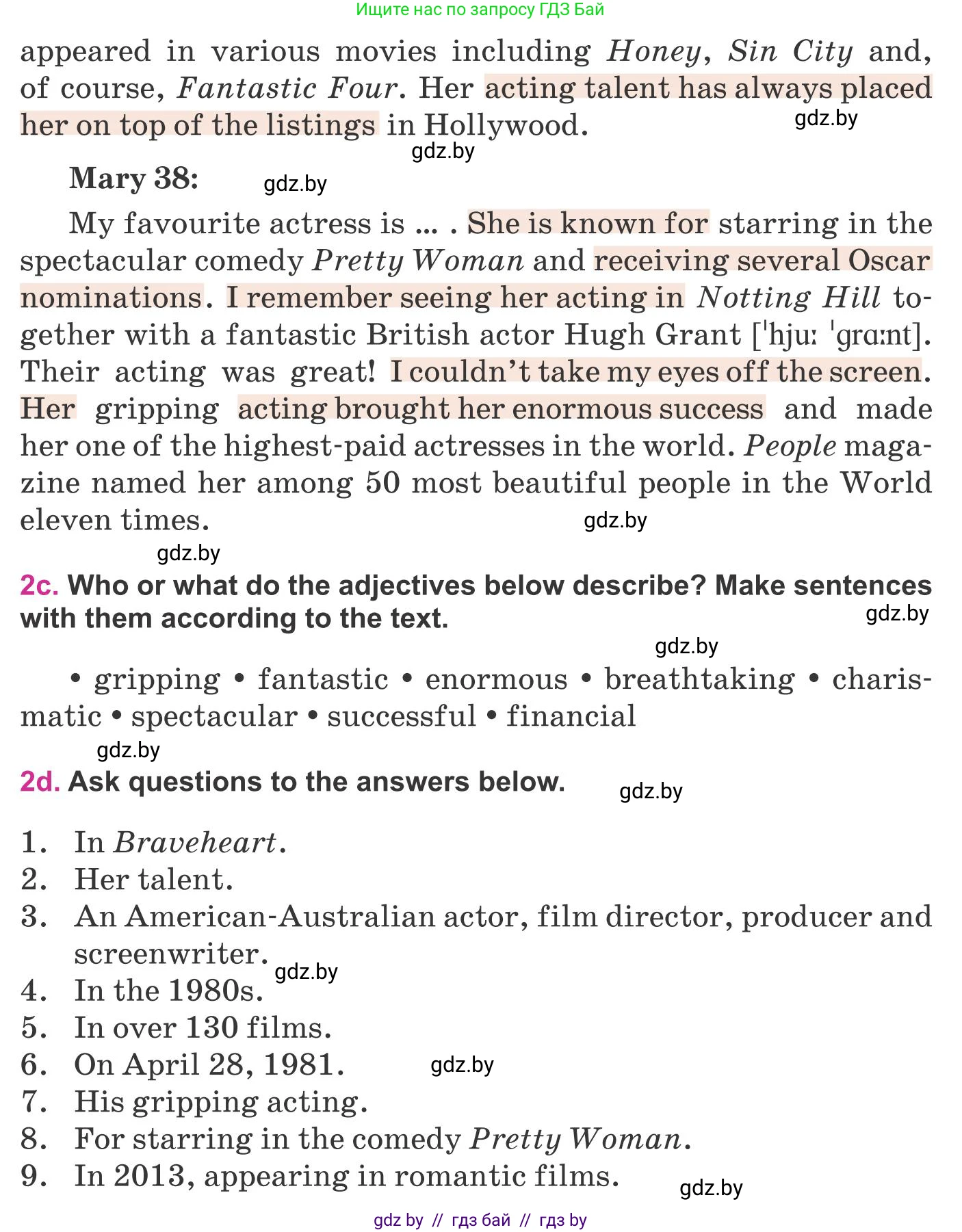 Английский язык (english), 8 класс Учебник, авторы: Лапицкая Людмила Михайловна (Lapitskaya Ludmila), Демченко Наталья Валентиновна, Калишевич Алла Ивановна, Юхнель Наталья Валентиновна, Волков Андрей Валерьевич, Севрюкова Татьяна Юрьевна, издательство Вышэйшая школа, Минск, 2021, бирюзового цвета, страница 242, номер 2, Условие (продолжение 3)