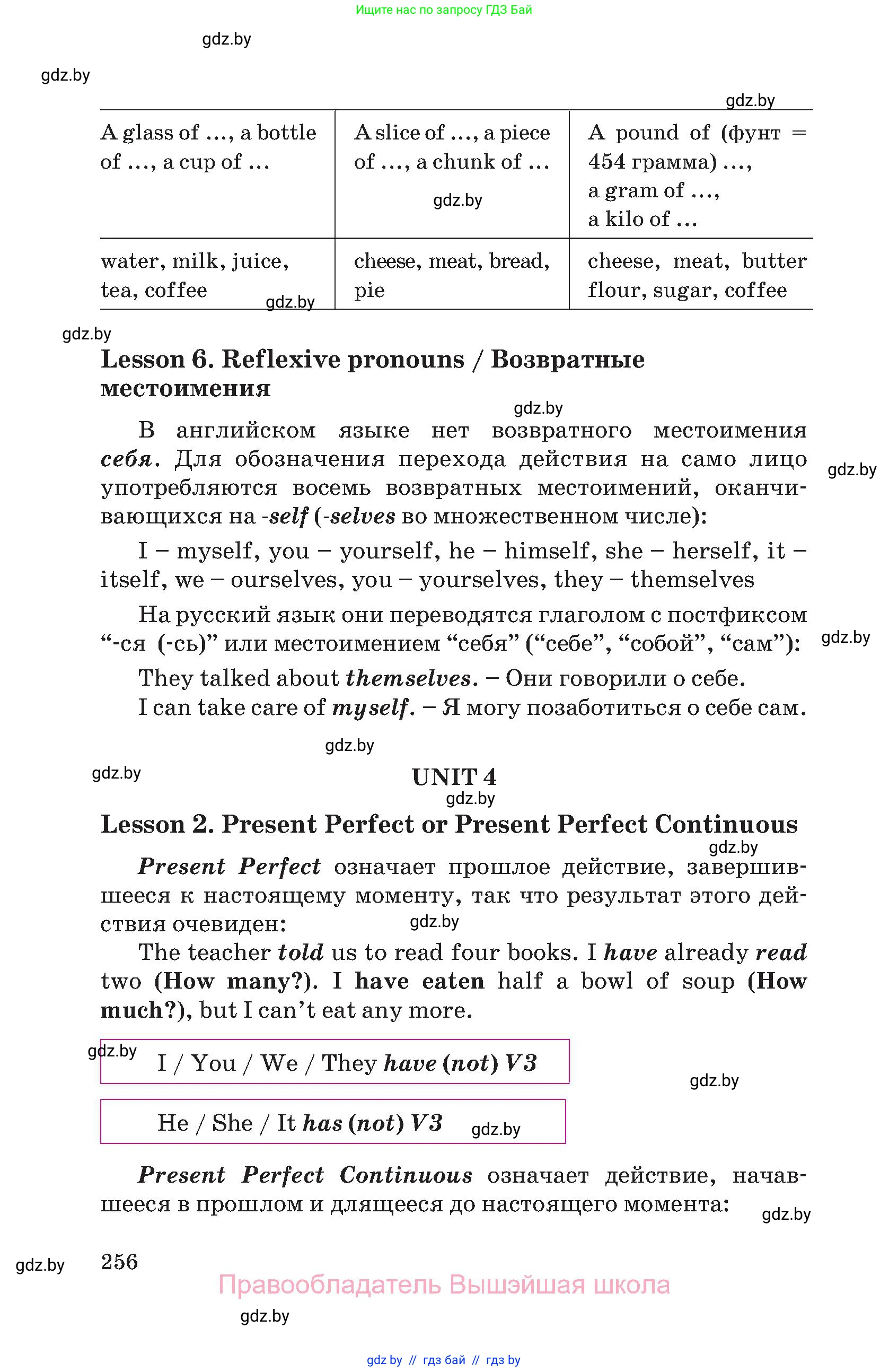 Английский язык (english), 8 класс Учебник, авторы: Лапицкая Людмила Михайловна (Lapitskaya Ludmila), Демченко Наталья Валентиновна, Калишевич Алла Ивановна, Юхнель Наталья Валентиновна, Волков Андрей Валерьевич, Севрюкова Татьяна Юрьевна, издательство Вышэйшая школа, Минск, 2021, бирюзового цвета, страница 256