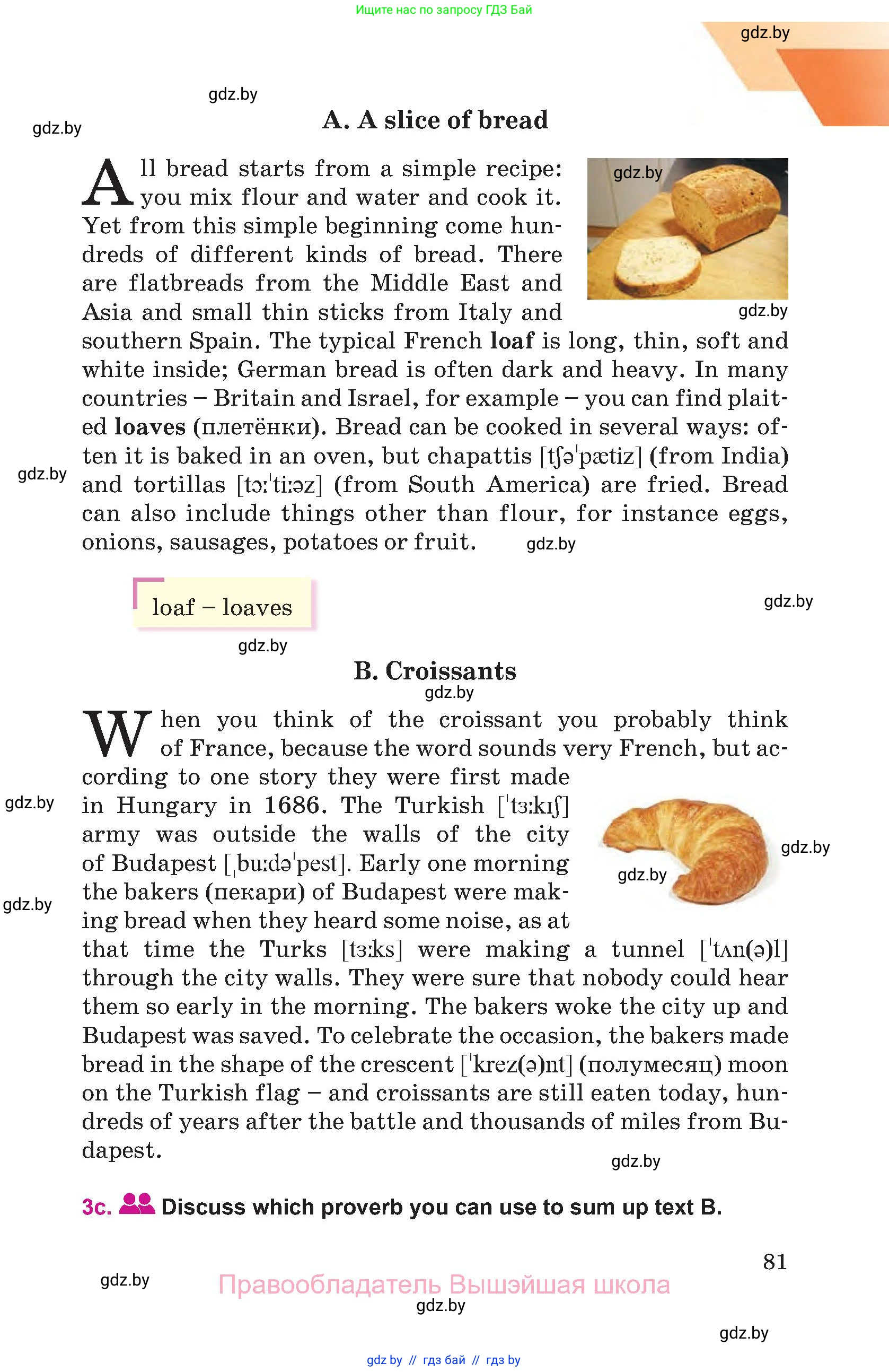 Английский язык (english), 8 класс Учебник, авторы: Лапицкая Людмила Михайловна (Lapitskaya Ludmila), Демченко Наталья Валентиновна, Калишевич Алла Ивановна, Юхнель Наталья Валентиновна, Волков Андрей Валерьевич, Севрюкова Татьяна Юрьевна, издательство Вышэйшая школа, Минск, 2021, бирюзового цвета, страница 81