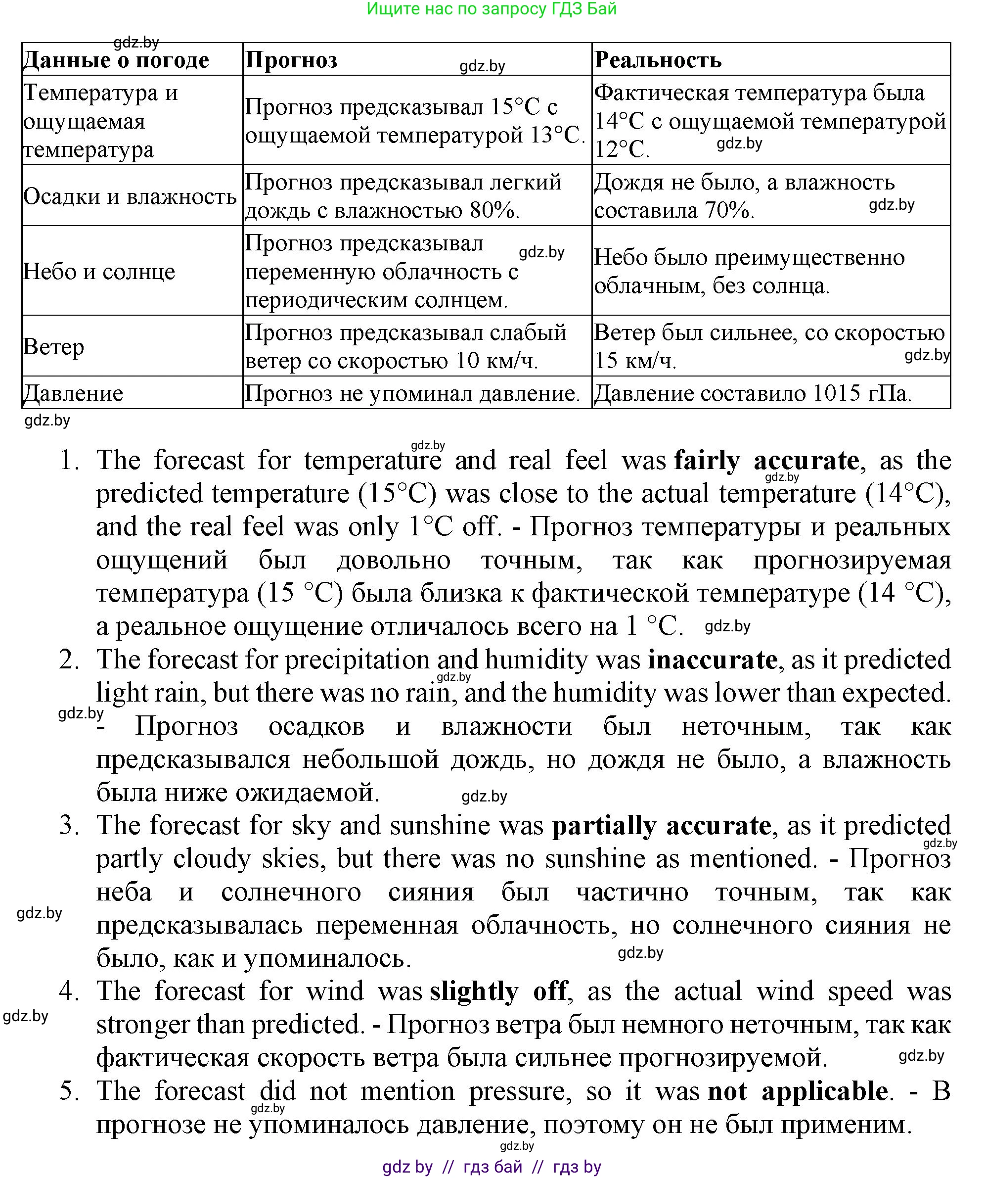 Английский язык (english), 9 класс Тетрадь по грамматике (grammar), авторы: Севрюкова Татьяна Юрьевна, Бушуева Эдите Владиславовна, Юхнель Наталья Валентиновна, издательство Аверсэв, Минск, 2021, страница 67, номер 5, Решение (продолжение 2)