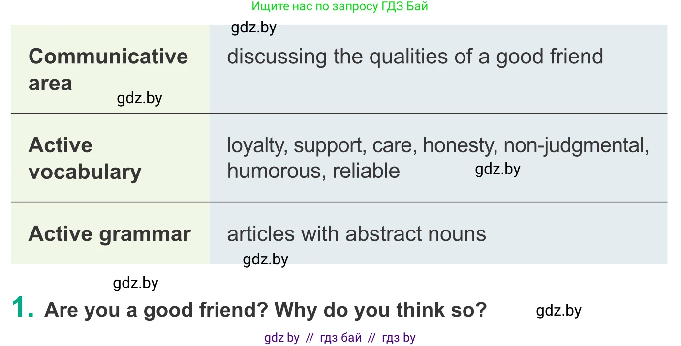 Английский язык (english), 9 класс Учебник (Student's book), авторы: Демченко Наталья Валентиновна, Юхнель Наталья Валентиновна, Романчук Вероника Романовна, Малиновская Елена Александровна, Севрюкова Татьяна Юрьевна, издательство Вышэйшая школа, Минск, 2022, белого цвета, Часть ( Part) 1, страница 44, номер 1, Условие