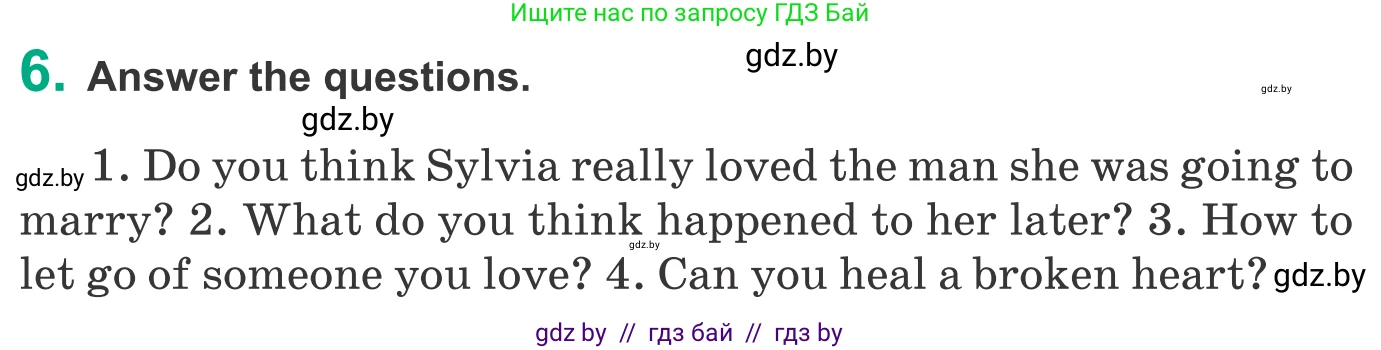 Английский язык (english), 9 класс Учебник (Student's book), авторы: Демченко Наталья Валентиновна, Юхнель Наталья Валентиновна, Романчук Вероника Романовна, Малиновская Елена Александровна, Севрюкова Татьяна Юрьевна, издательство Вышэйшая школа, Минск, 2022, белого цвета, Часть ( Part) 1, страница 62, номер 6, Условие