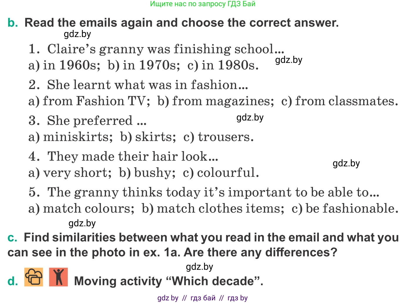 Английский язык (english), 9 класс Учебник (Student's book), авторы: Демченко Наталья Валентиновна, Юхнель Наталья Валентиновна, Романчук Вероника Романовна, Малиновская Елена Александровна, Севрюкова Татьяна Юрьевна, издательство Вышэйшая школа, Минск, 2022, белого цвета, Часть ( Part) 1, страница 126, номер 2, Условие (продолжение 3)
