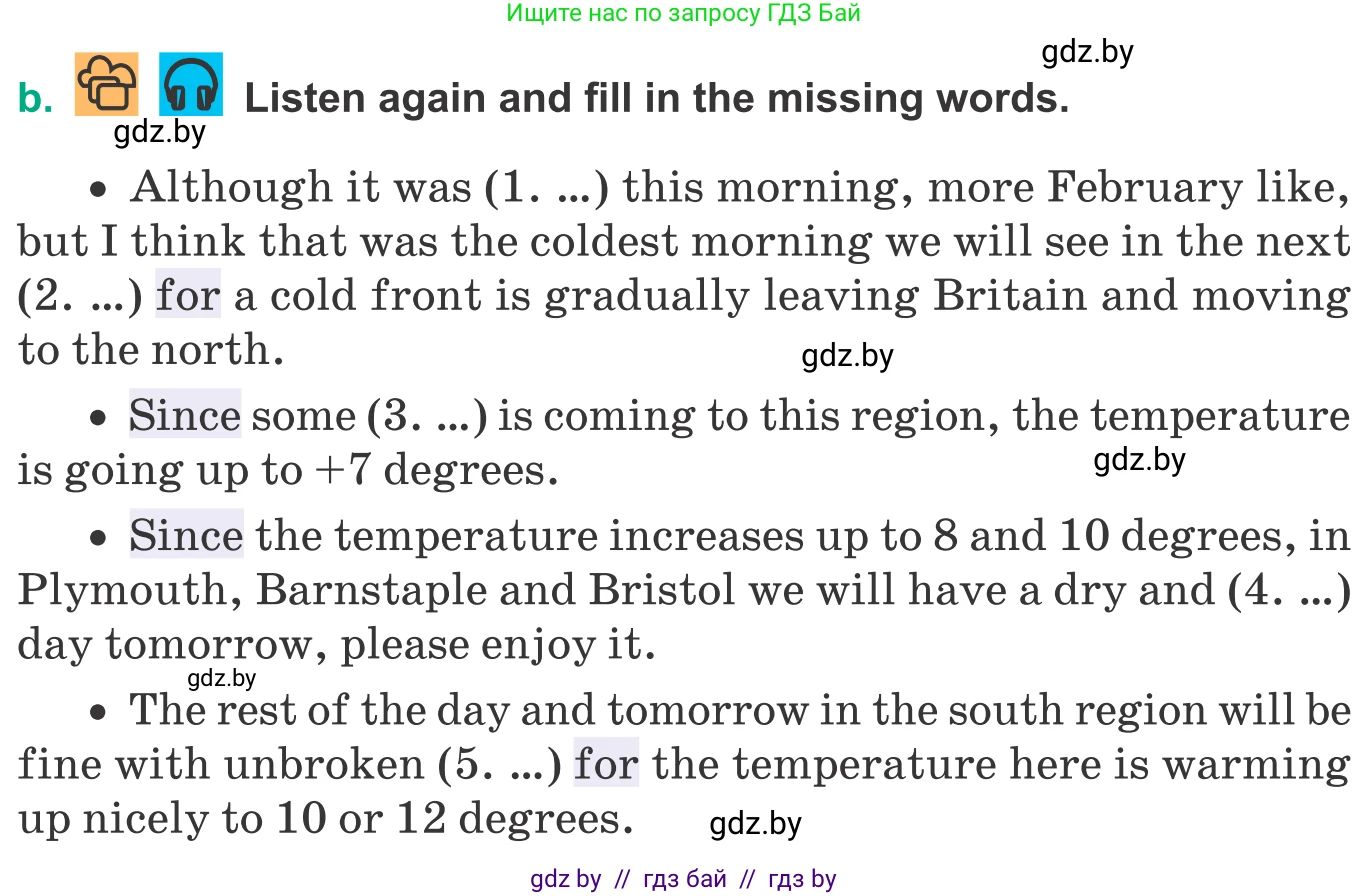 Английский язык (english), 9 класс Учебник (Student's book), авторы: Демченко Наталья Валентиновна, Юхнель Наталья Валентиновна, Романчук Вероника Романовна, Малиновская Елена Александровна, Севрюкова Татьяна Юрьевна, издательство Вышэйшая школа, Минск, 2022, белого цвета, Часть ( Part) 2, страница 9, номер 3, Условие (продолжение 2)