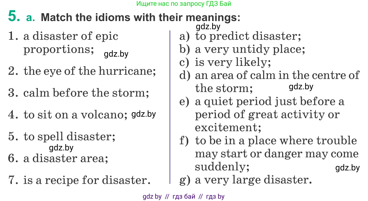 Английский язык (english), 9 класс Учебник (Student's book), авторы: Демченко Наталья Валентиновна, Юхнель Наталья Валентиновна, Романчук Вероника Романовна, Малиновская Елена Александровна, Севрюкова Татьяна Юрьевна, издательство Вышэйшая школа, Минск, 2022, белого цвета, Часть ( Part) 2, страница 24, номер 5, Условие