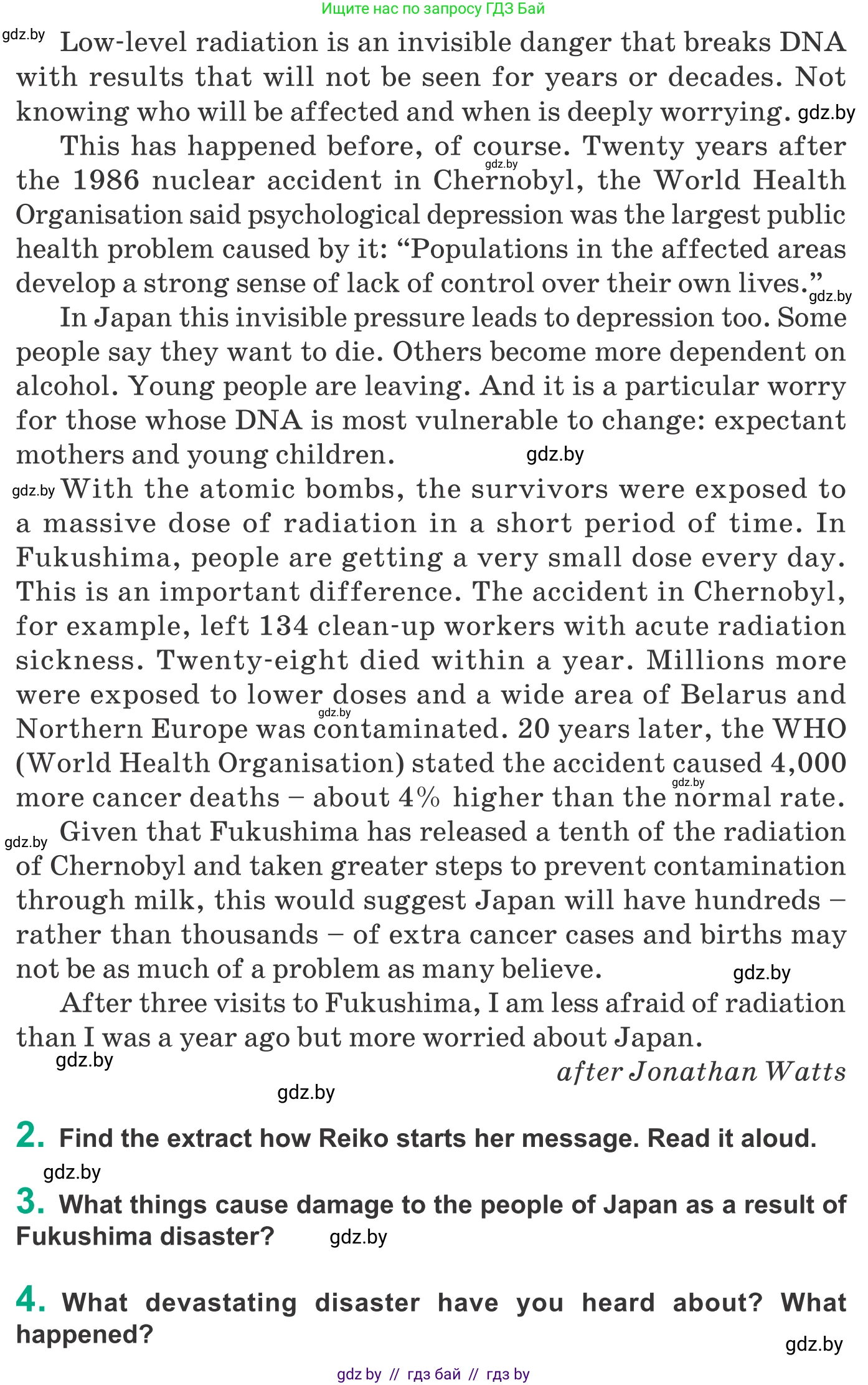 Английский язык (english), 9 класс Учебник (Student's book), авторы: Демченко Наталья Валентиновна, Юхнель Наталья Валентиновна, Романчук Вероника Романовна, Малиновская Елена Александровна, Севрюкова Татьяна Юрьевна, издательство Вышэйшая школа, Минск, 2022, белого цвета, Часть ( Part) 2, страница 167, Условие (продолжение 2)