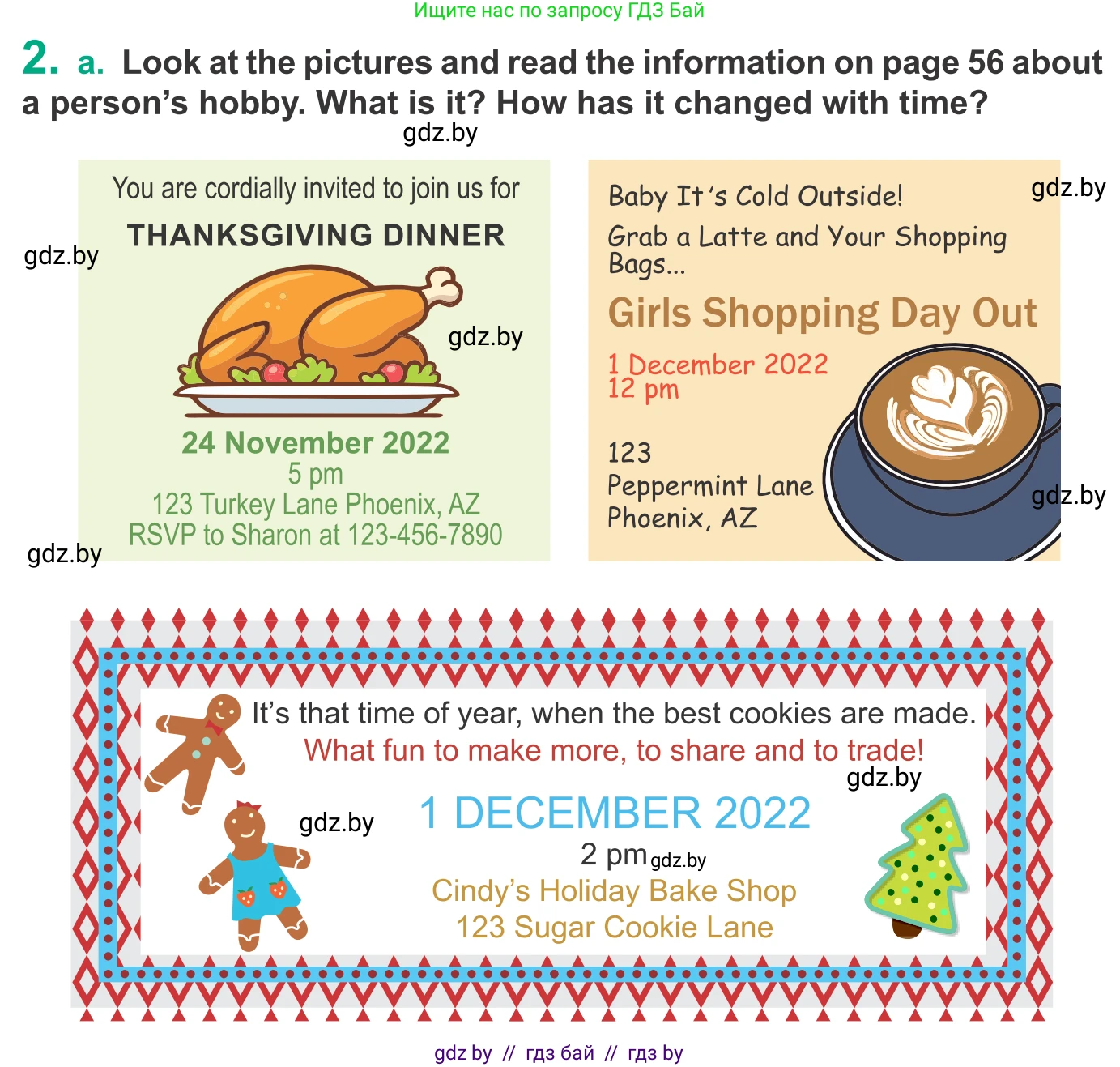 Английский язык (english), 9 класс Учебник (Student's book), авторы: Демченко Наталья Валентиновна, Юхнель Наталья Валентиновна, Романчук Вероника Романовна, Малиновская Елена Александровна, Севрюкова Татьяна Юрьевна, издательство Вышэйшая школа, Минск, 2022, белого цвета, Часть ( Part) 2, страница 55, номер 2, Условие
