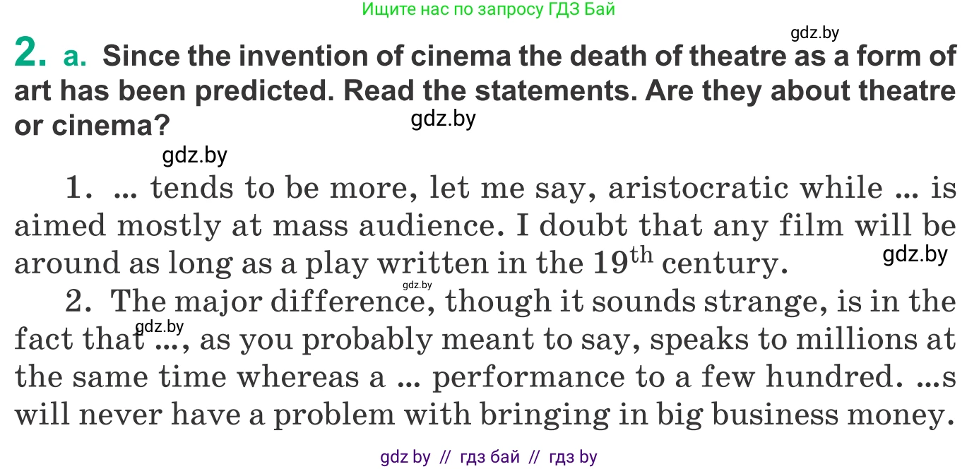 Английский язык (english), 9 класс Учебник (Student's book), авторы: Демченко Наталья Валентиновна, Юхнель Наталья Валентиновна, Романчук Вероника Романовна, Малиновская Елена Александровна, Севрюкова Татьяна Юрьевна, издательство Вышэйшая школа, Минск, 2022, белого цвета, Часть ( Part) 2, страница 79, номер 2, Условие