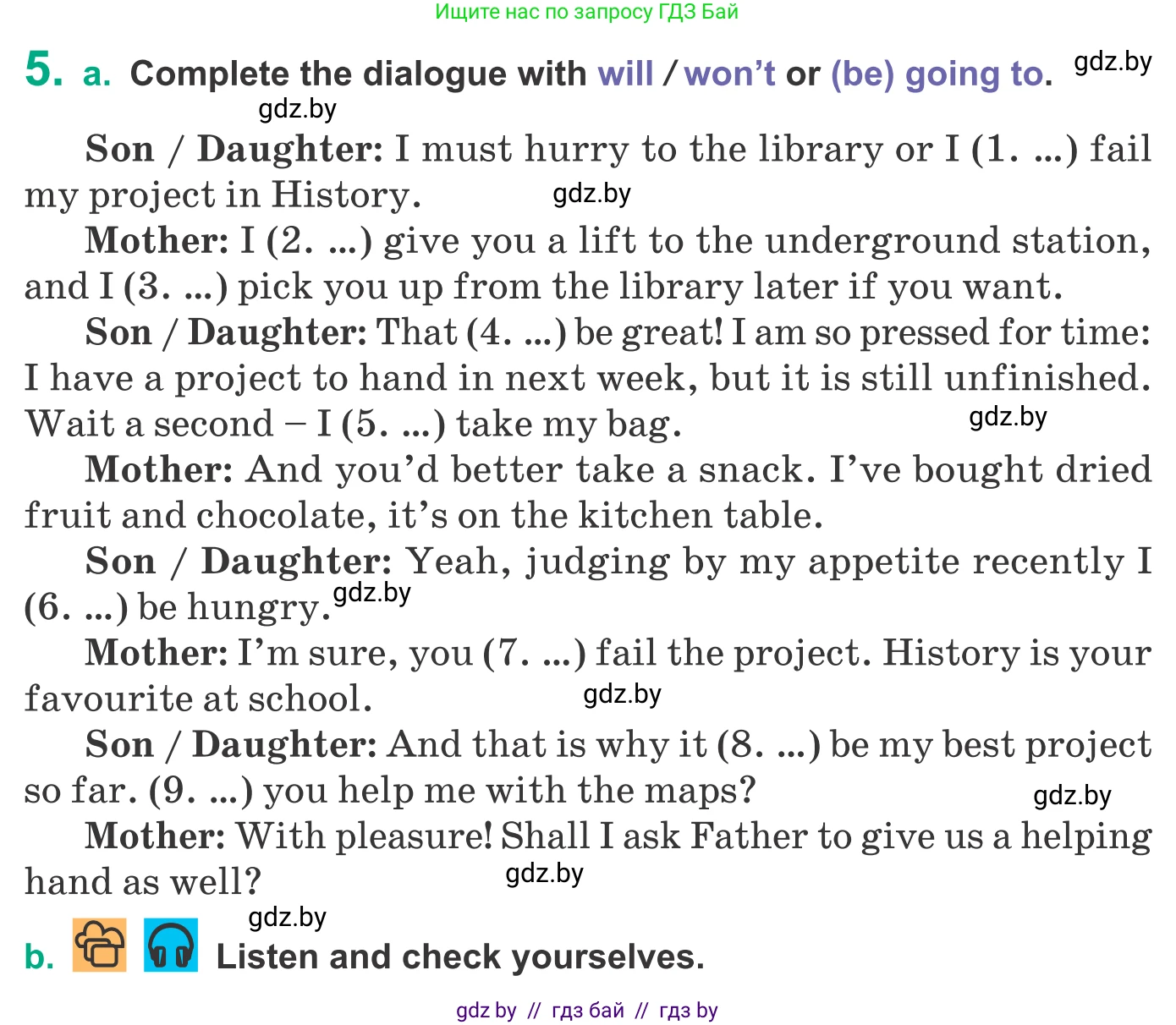 Английский язык (english), 9 класс Учебник (Student's book), авторы: Демченко Наталья Валентиновна, Юхнель Наталья Валентиновна, Романчук Вероника Романовна, Малиновская Елена Александровна, Севрюкова Татьяна Юрьевна, издательство Вышэйшая школа, Минск, 2022, белого цвета, Часть ( Part) 2, страница 152, номер 5, Условие
