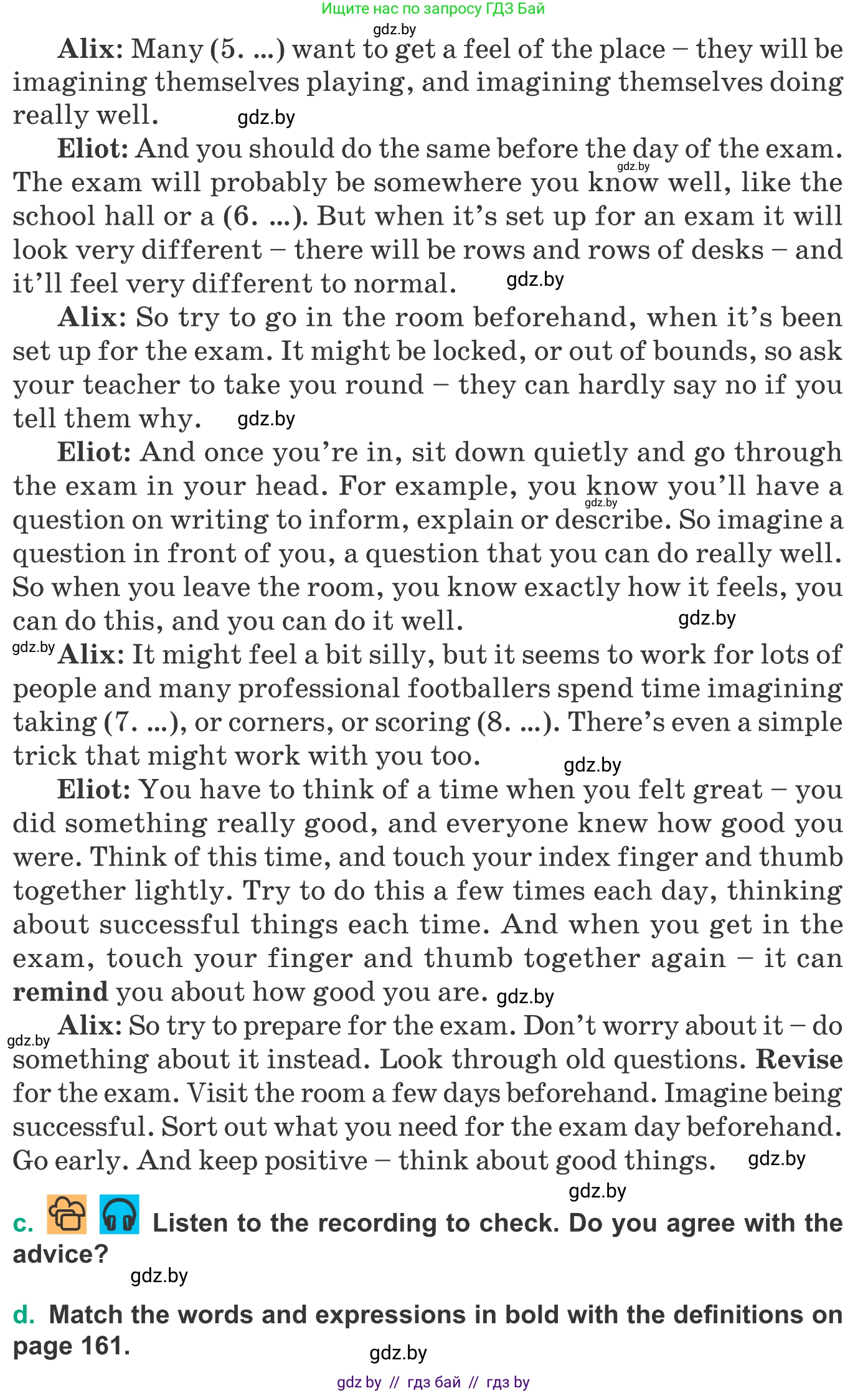 Английский язык (english), 9 класс Учебник (Student's book), авторы: Демченко Наталья Валентиновна, Юхнель Наталья Валентиновна, Романчук Вероника Романовна, Малиновская Елена Александровна, Севрюкова Татьяна Юрьевна, издательство Вышэйшая школа, Минск, 2022, белого цвета, Часть ( Part) 2, страница 158, номер 4, Условие (продолжение 2)