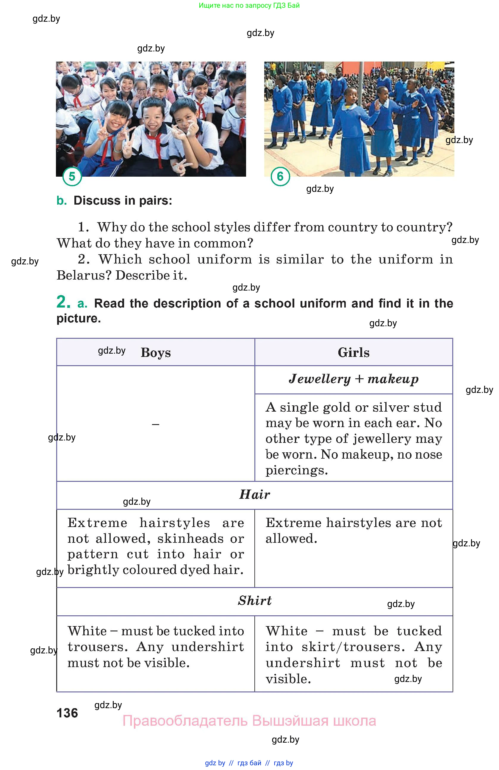 Английский язык (english), 9 класс Учебник (Student's book), авторы: Демченко Наталья Валентиновна, Юхнель Наталья Валентиновна, Романчук Вероника Романовна, Малиновская Елена Александровна, Севрюкова Татьяна Юрьевна, издательство Вышэйшая школа, Минск, 2022, белого цвета, Часть ( Part) 1, страница 136