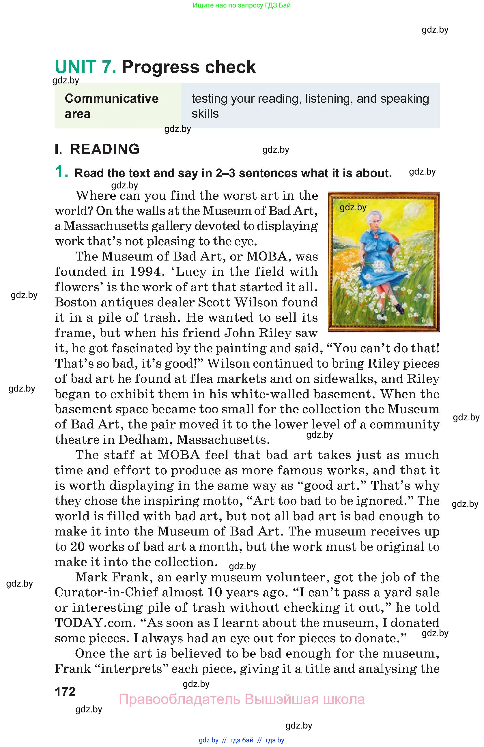 Английский язык (english), 9 класс Учебник (Student's book), авторы: Демченко Наталья Валентиновна, Юхнель Наталья Валентиновна, Романчук Вероника Романовна, Малиновская Елена Александровна, Севрюкова Татьяна Юрьевна, издательство Вышэйшая школа, Минск, 2022, белого цвета, Часть ( Part) 2, страница 172