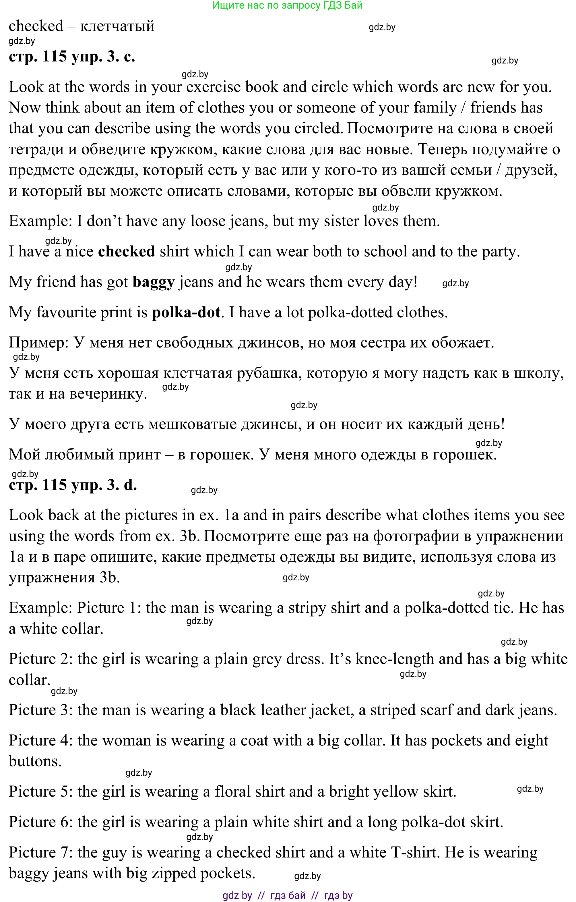 Английский язык (english), 9 класс Учебник (Student's book), авторы: Демченко Наталья Валентиновна, Юхнель Наталья Валентиновна, Романчук Вероника Романовна, Малиновская Елена Александровна, Севрюкова Татьяна Юрьевна, издательство Вышэйшая школа, Минск, 2022, белого цвета, Часть ( Part) 1, страница 113, номер 3, Решение (продолжение 3)