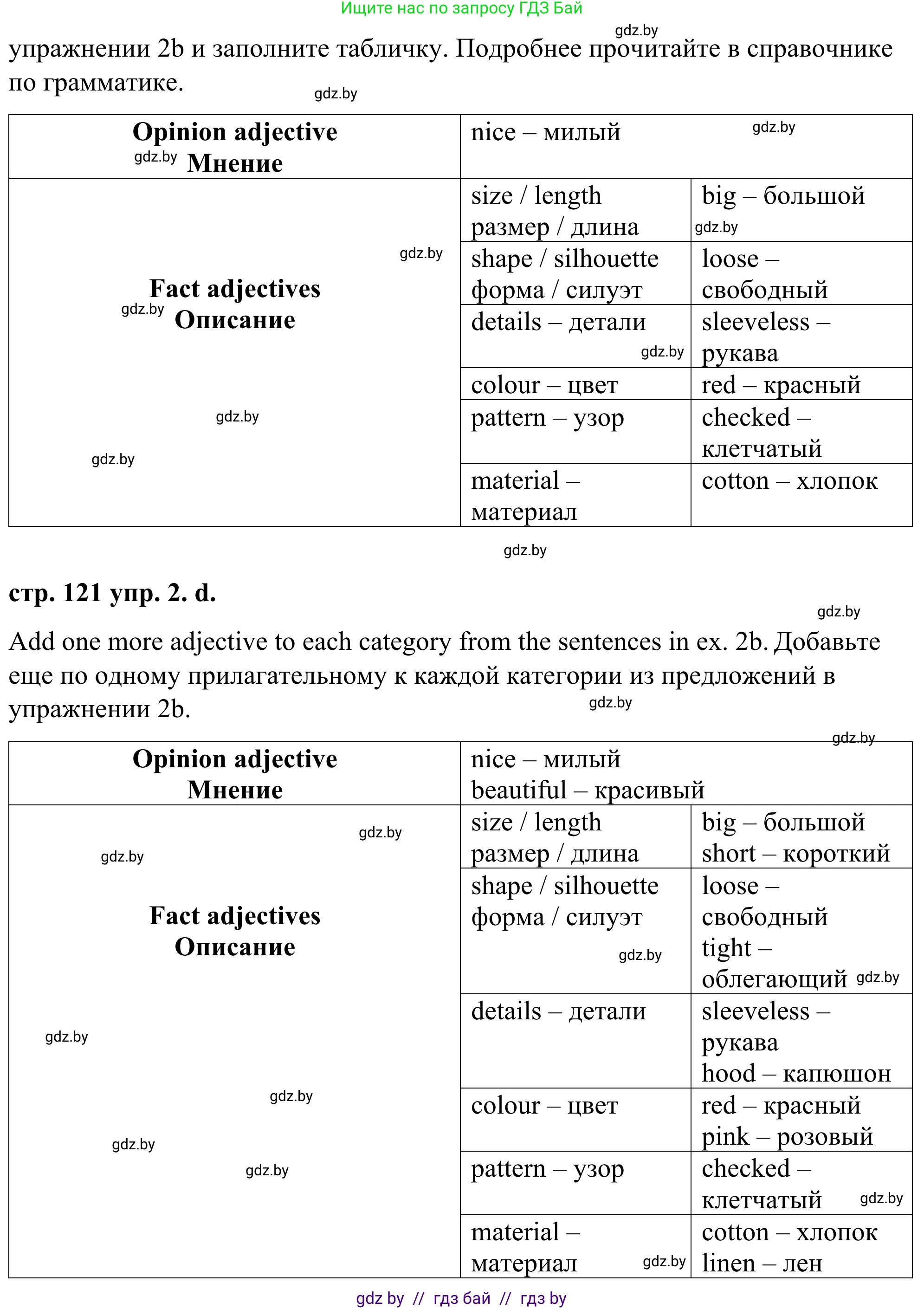 Английский язык (english), 9 класс Учебник (Student's book), авторы: Демченко Наталья Валентиновна, Юхнель Наталья Валентиновна, Романчук Вероника Романовна, Малиновская Елена Александровна, Севрюкова Татьяна Юрьевна, издательство Вышэйшая школа, Минск, 2022, белого цвета, Часть ( Part) 1, страница 120, номер 2, Решение (продолжение 3)