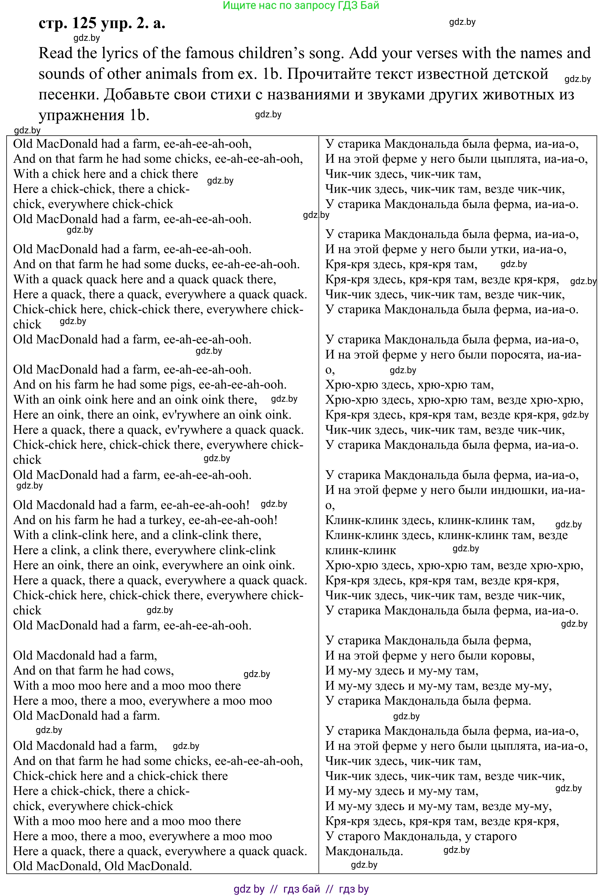 Английский язык (english), 9 класс Учебник (Student's book), авторы: Демченко Наталья Валентиновна, Юхнель Наталья Валентиновна, Романчук Вероника Романовна, Малиновская Елена Александровна, Севрюкова Татьяна Юрьевна, издательство Вышэйшая школа, Минск, 2022, белого цвета, Часть ( Part) 2, страница 125, номер 2, Решение