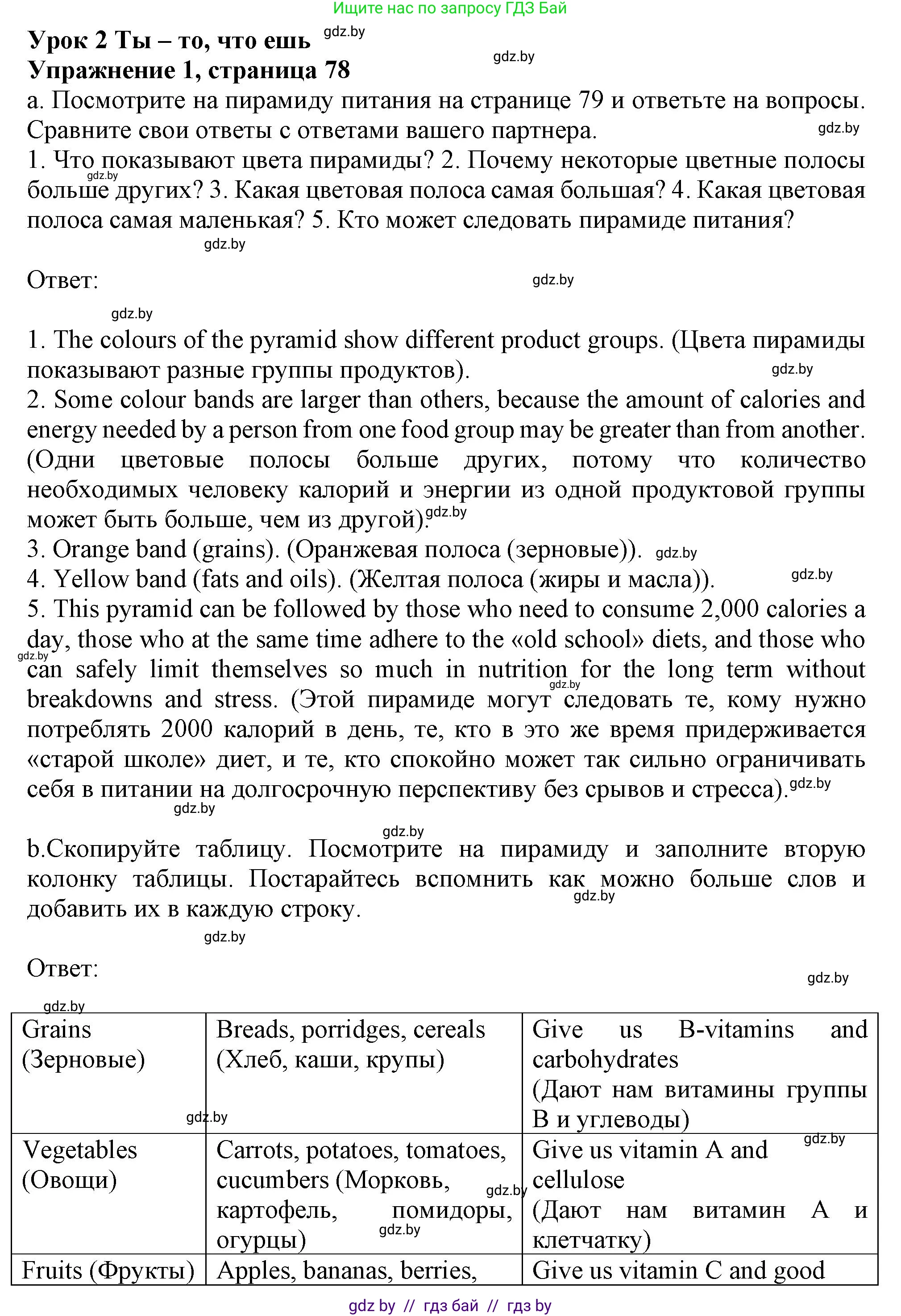 Английский язык (english), 9 класс Учебник (Student's book), авторы: Демченко Наталья Валентиновна, Юхнель Наталья Валентиновна, Романчук Вероника Романовна, Малиновская Елена Александровна, Севрюкова Татьяна Юрьевна, издательство Вышэйшая школа, Минск, 2022, белого цвета, Часть ( Part) 1, страница 78, номер 1, Решение 2