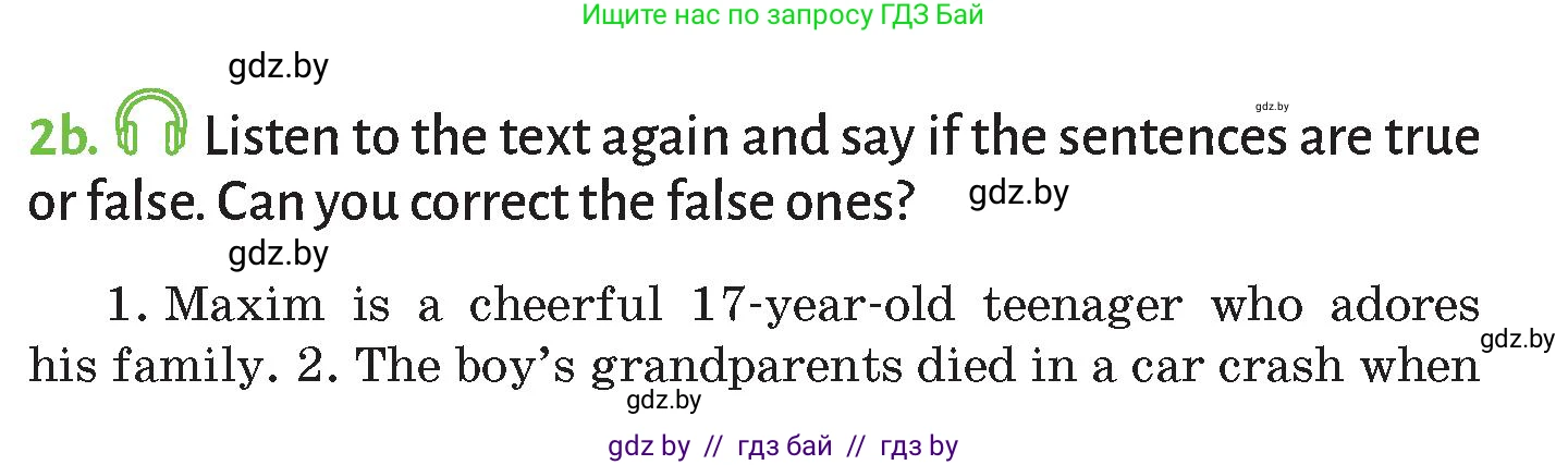 Английский язык (english), 9 класс Учебник (Student's book), авторы: Лапицкая Людмила Михайловна (Lapitskaya Ludmila), Демченко Наталья Валентиновна, Юхнель Наталья Валентиновна, Волков Андрей Валерьевич, издательство Адукацыя i выхаванне, Минск, 2025, зелёного цвета, страница 29, номер 2, Условие (продолжение 2)