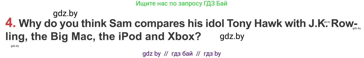 Английский язык (english), 9 класс Учебник (Student's book), авторы: Лапицкая Людмила Михайловна (Lapitskaya Ludmila), Демченко Наталья Валентиновна, Волков Андрей Валерьевич, Калишевич Алла Ивановна, Севрюкова Татьяна Юрьевна, Юхнель Наталья Валентиновна, издательство Вышэйшая школа, Минск, 2018, страница 244, номер 4, Условие