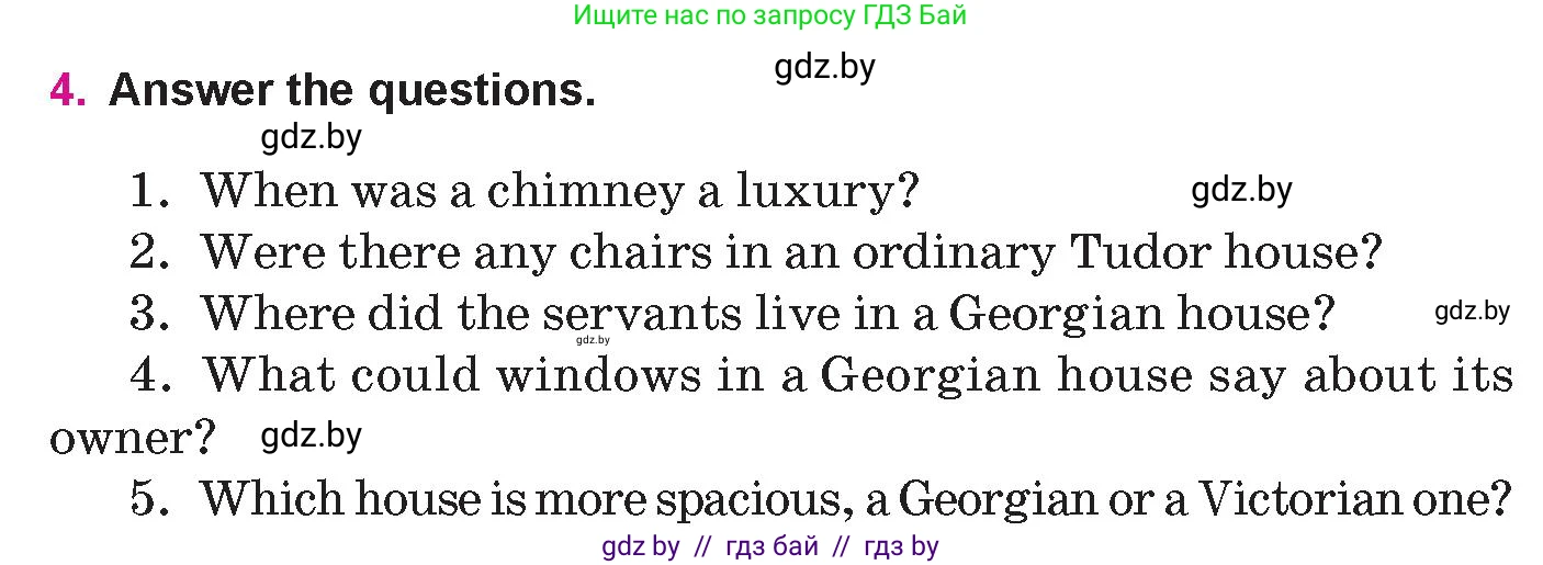 Английский язык (english), 10 класс Учебник (Student's book), авторы: Демченко Наталья Валентиновна, Юхнель Наталья Валентиновна, Севрюкова Татьяна Юрьевна, Бушуева Эдите Владиславовна, Лапицкая Людмила Михайловна (Lapitskaya Ludmila), издательство Вышэйшая школа, Минск, 2021, голубого цвета, Часть ( Part) 1, страница 40, номер 4, Условие