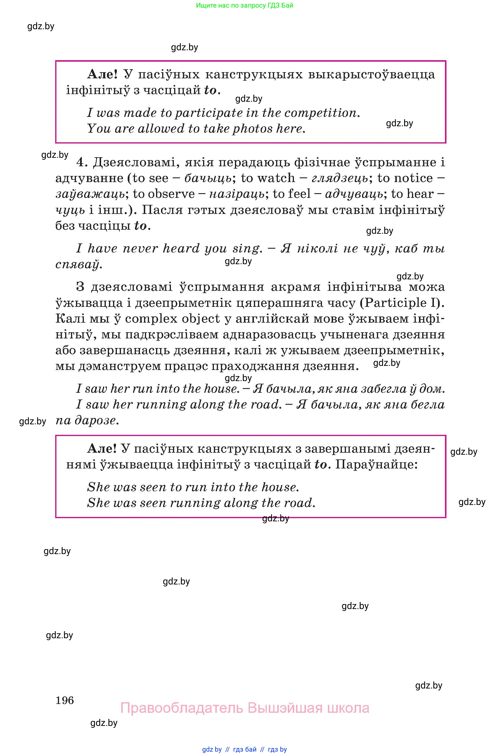 Английский язык (english), 10 класс Учебник (Student's book), авторы: Демченко Наталья Валентиновна, Юхнель Наталья Валентиновна, Севрюкова Татьяна Юрьевна, Бушуева Эдите Владиславовна, Лапицкая Людмила Михайловна (Lapitskaya Ludmila), издательство Вышэйшая школа, Минск, 2021, голубого цвета, страница 196