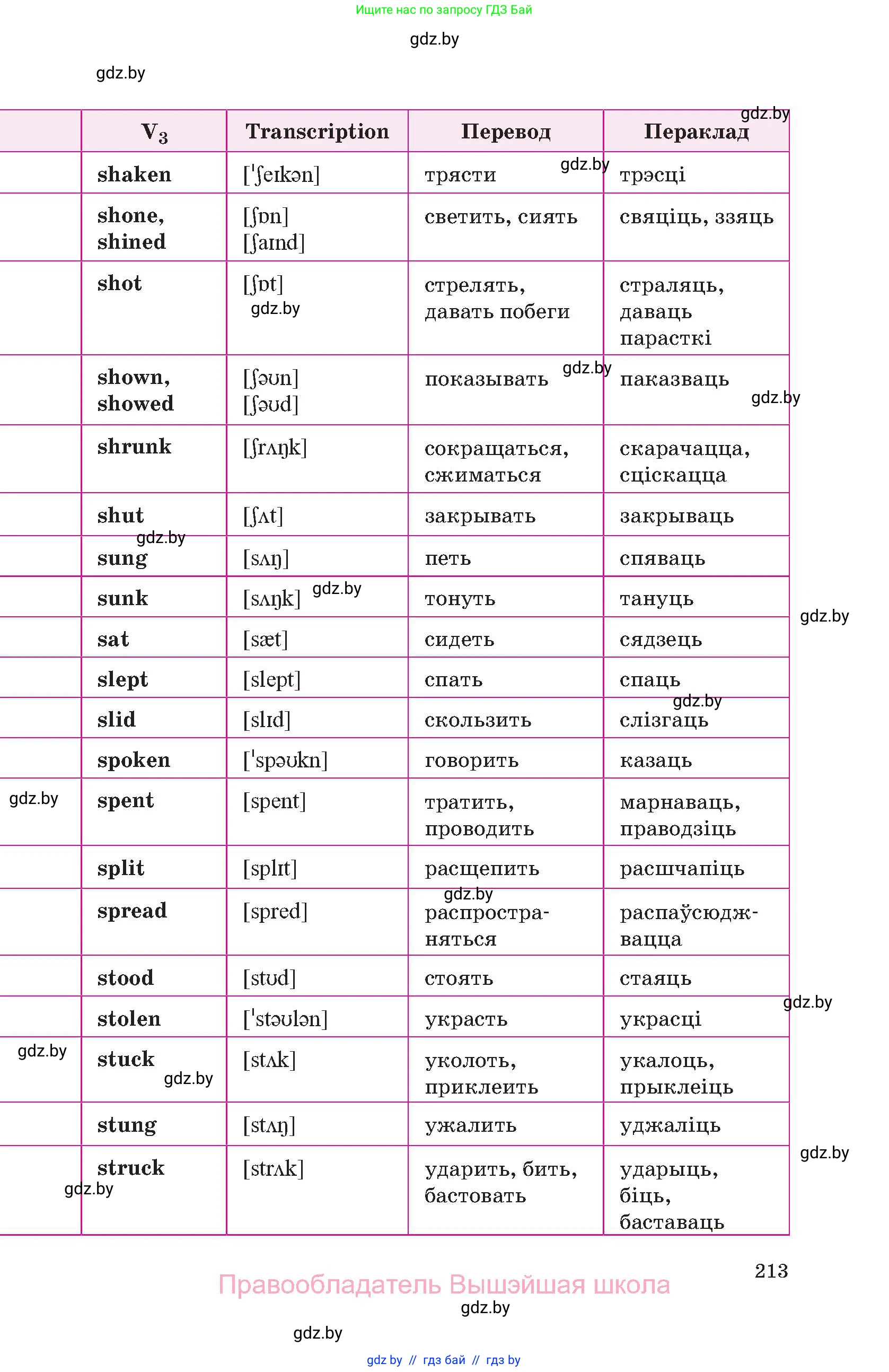 Английский язык (english), 10 класс Учебник (Student's book), авторы: Демченко Наталья Валентиновна, Юхнель Наталья Валентиновна, Севрюкова Татьяна Юрьевна, Бушуева Эдите Владиславовна, Лапицкая Людмила Михайловна (Lapitskaya Ludmila), издательство Вышэйшая школа, Минск, 2021, голубого цвета, страница 213