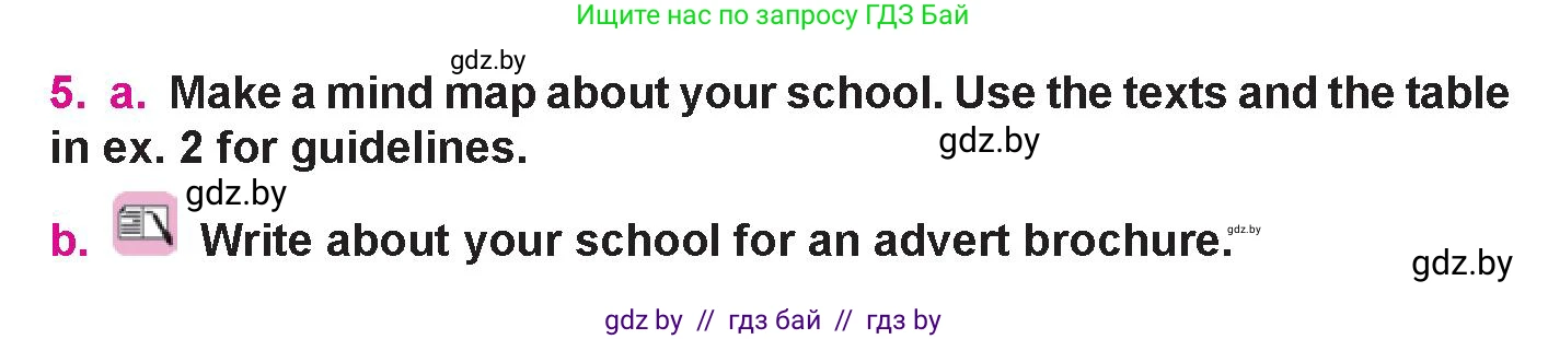 Английский язык (english), 10 класс Учебник (Student's book), авторы: Демченко Наталья Валентиновна, Юхнель Наталья Валентиновна, Севрюкова Татьяна Юрьевна, Бушуева Эдите Владиславовна, Лапицкая Людмила Михайловна (Lapitskaya Ludmila), издательство Вышэйшая школа, Минск, 2021, голубого цвета, Часть ( Part) 1, страница 66, номер 5, Условие