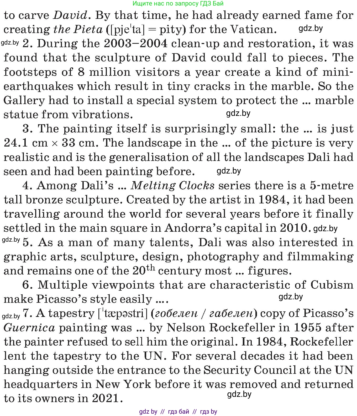 Английский язык (english), 10 класс Учебник (Student's book), авторы: Демченко Наталья Валентиновна, Юхнель Наталья Валентиновна, Севрюкова Татьяна Юрьевна, Бушуева Эдите Владиславовна, Лапицкая Людмила Михайловна (Lapitskaya Ludmila), издательство Вышэйшая школа, Минск, 2021, голубого цвета, Часть ( Part) 2, страница 11, номер 3, Условие (продолжение 2)