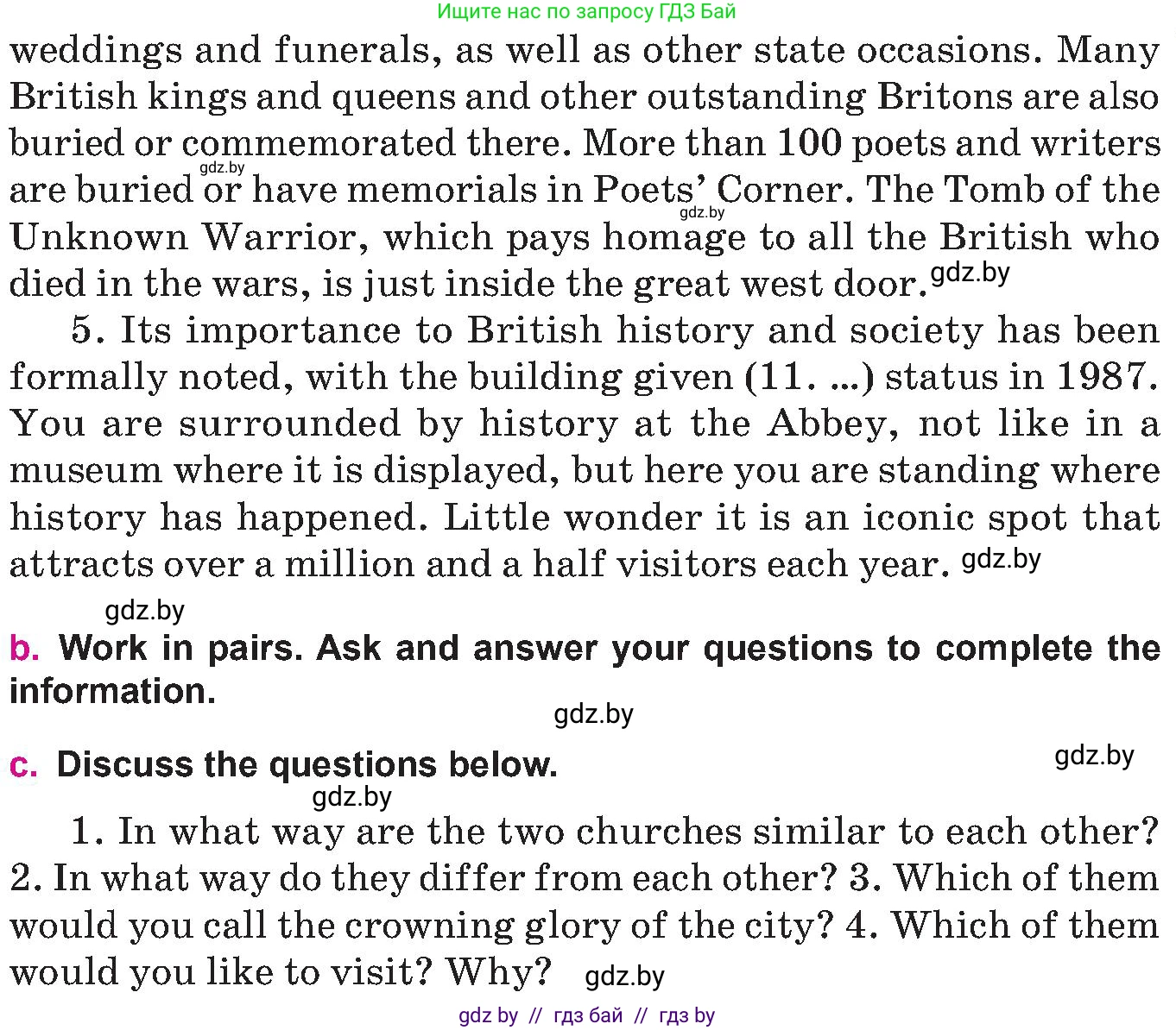 Английский язык (english), 10 класс Учебник (Student's book), авторы: Демченко Наталья Валентиновна, Юхнель Наталья Валентиновна, Севрюкова Татьяна Юрьевна, Бушуева Эдите Владиславовна, Лапицкая Людмила Михайловна (Lapitskaya Ludmila), издательство Вышэйшая школа, Минск, 2021, голубого цвета, Часть ( Part) 2, страница 20, номер 4, Условие (продолжение 2)