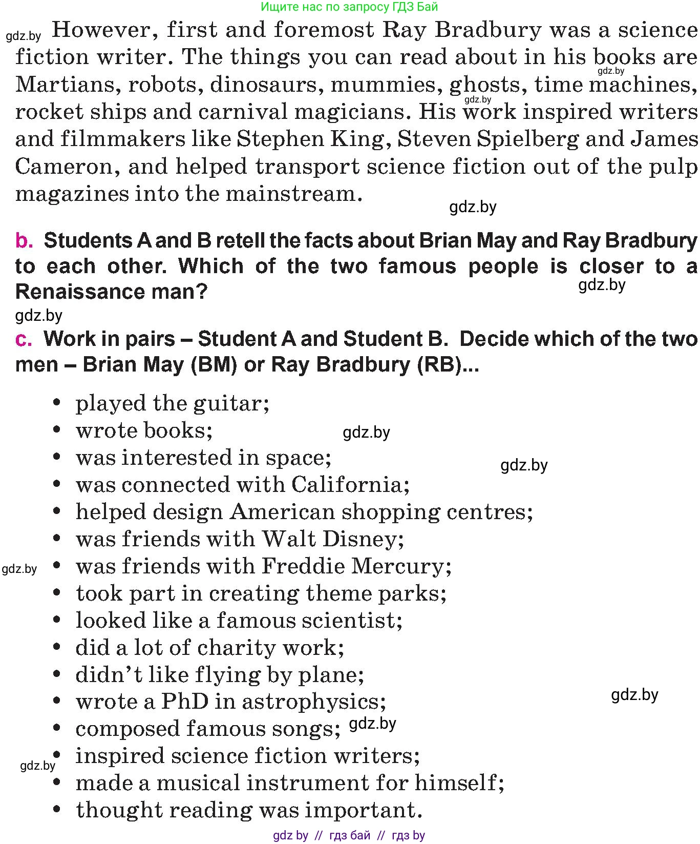 Английский язык (english), 10 класс Учебник (Student's book), авторы: Демченко Наталья Валентиновна, Юхнель Наталья Валентиновна, Севрюкова Татьяна Юрьевна, Бушуева Эдите Владиславовна, Лапицкая Людмила Михайловна (Lapitskaya Ludmila), издательство Вышэйшая школа, Минск, 2021, голубого цвета, Часть ( Part) 2, страница 103, номер 2, Условие (продолжение 4)