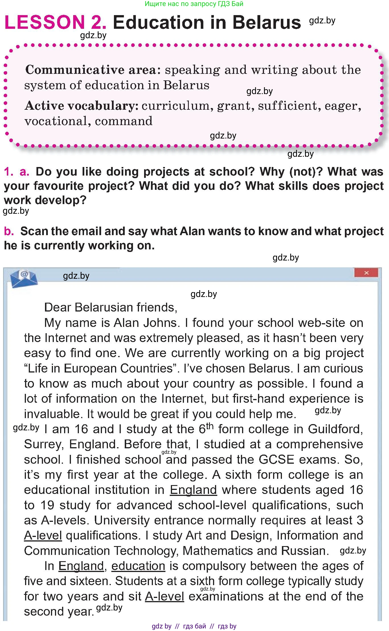 Английский язык (english), 10 класс Учебник (Student's book), авторы: Демченко Наталья Валентиновна, Юхнель Наталья Валентиновна, Севрюкова Татьяна Юрьевна, Бушуева Эдите Владиславовна, Лапицкая Людмила Михайловна (Lapitskaya Ludmila), издательство Вышэйшая школа, Минск, 2021, голубого цвета, Часть ( Part) 2, страница 172, номер 1, Условие