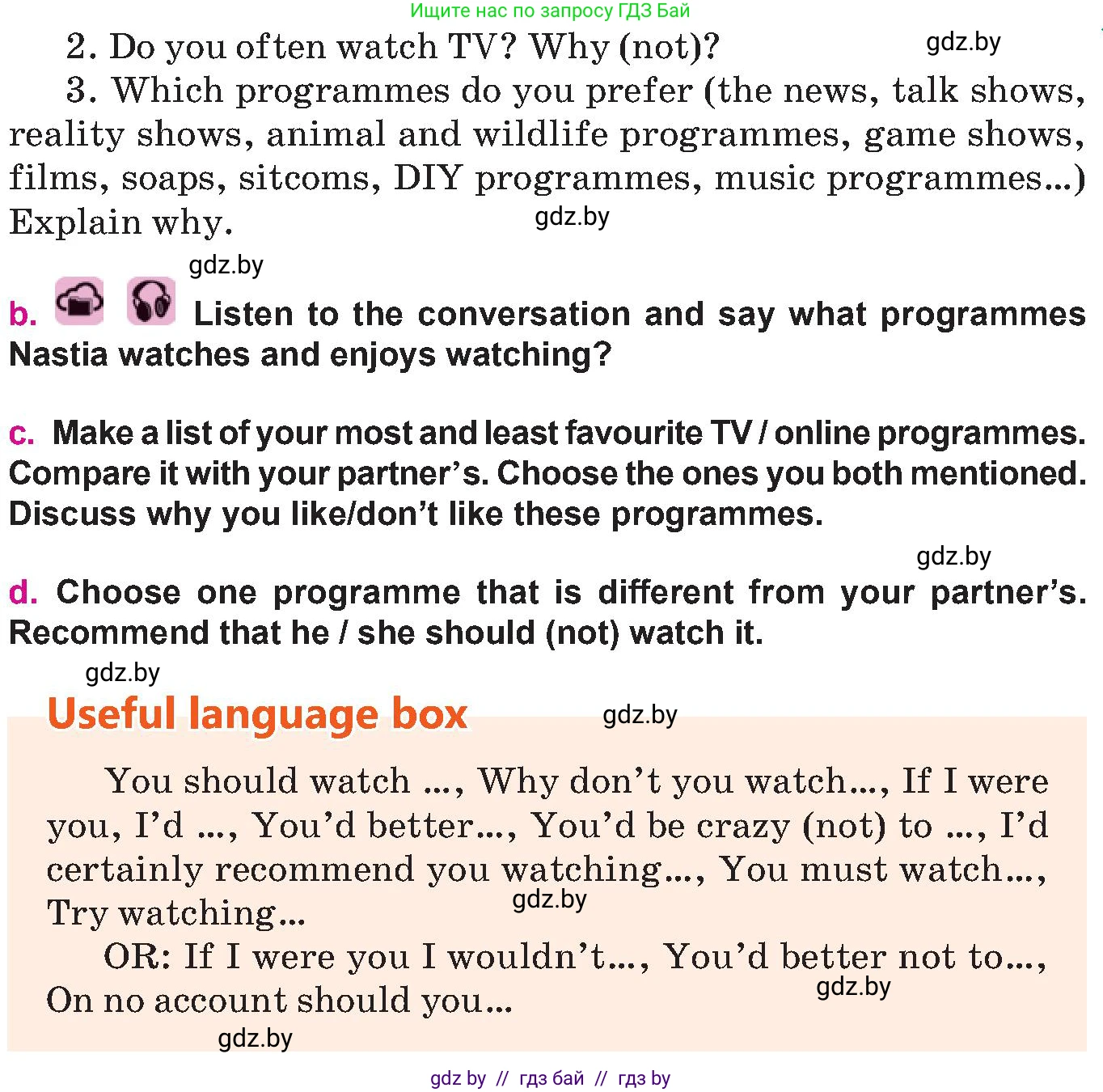 Английский язык (english), 10 класс Учебник (Student's book), авторы: Демченко Наталья Валентиновна, Юхнель Наталья Валентиновна, Севрюкова Татьяна Юрьевна, Бушуева Эдите Владиславовна, Лапицкая Людмила Михайловна (Lapitskaya Ludmila), издательство Вышэйшая школа, Минск, 2021, голубого цвета, Часть ( Part) 2, страница 180, номер 4, Условие (продолжение 2)